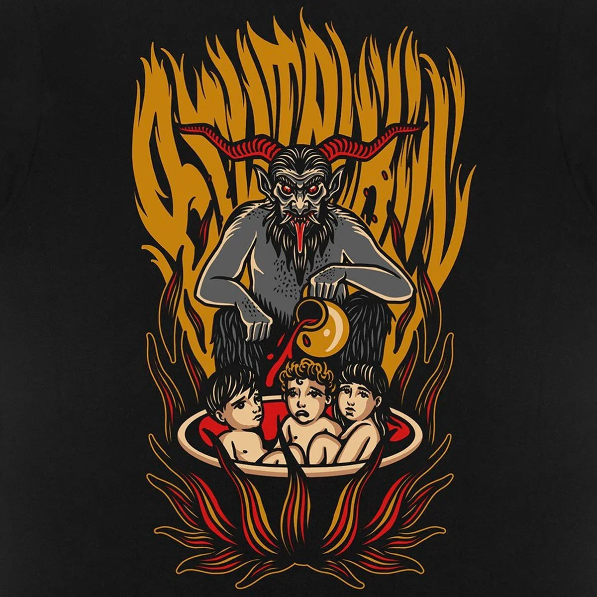 Camiseta - Krampus Shadow Demon - Four Street