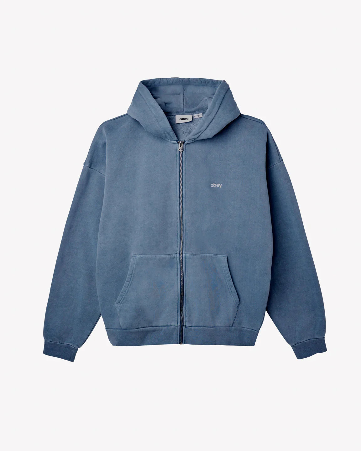 LOWERCASE PIGMENT ZIP HOOD - Four Street