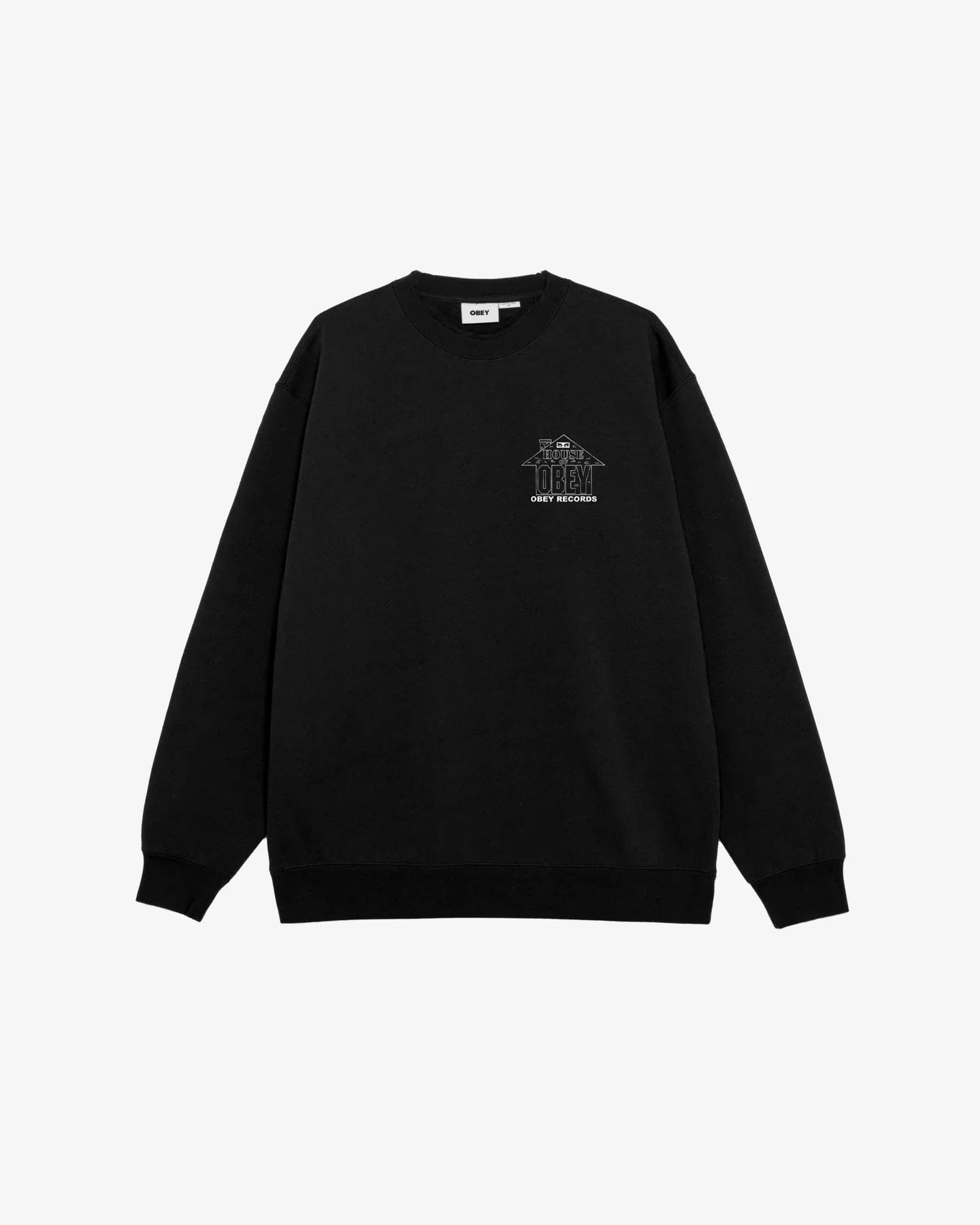 HOUSE OF OBEY RECORDS PREMIUM CREWNECK - Four Street