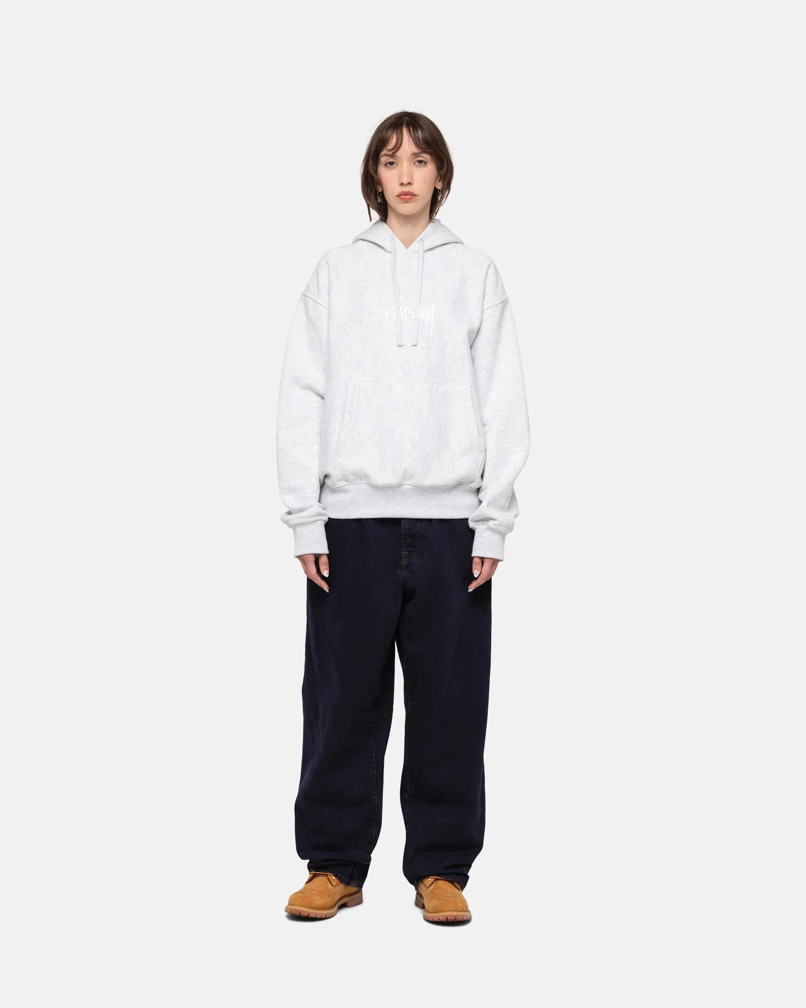 STOCK LOGO APPLIQUE HOODIE - Four Street