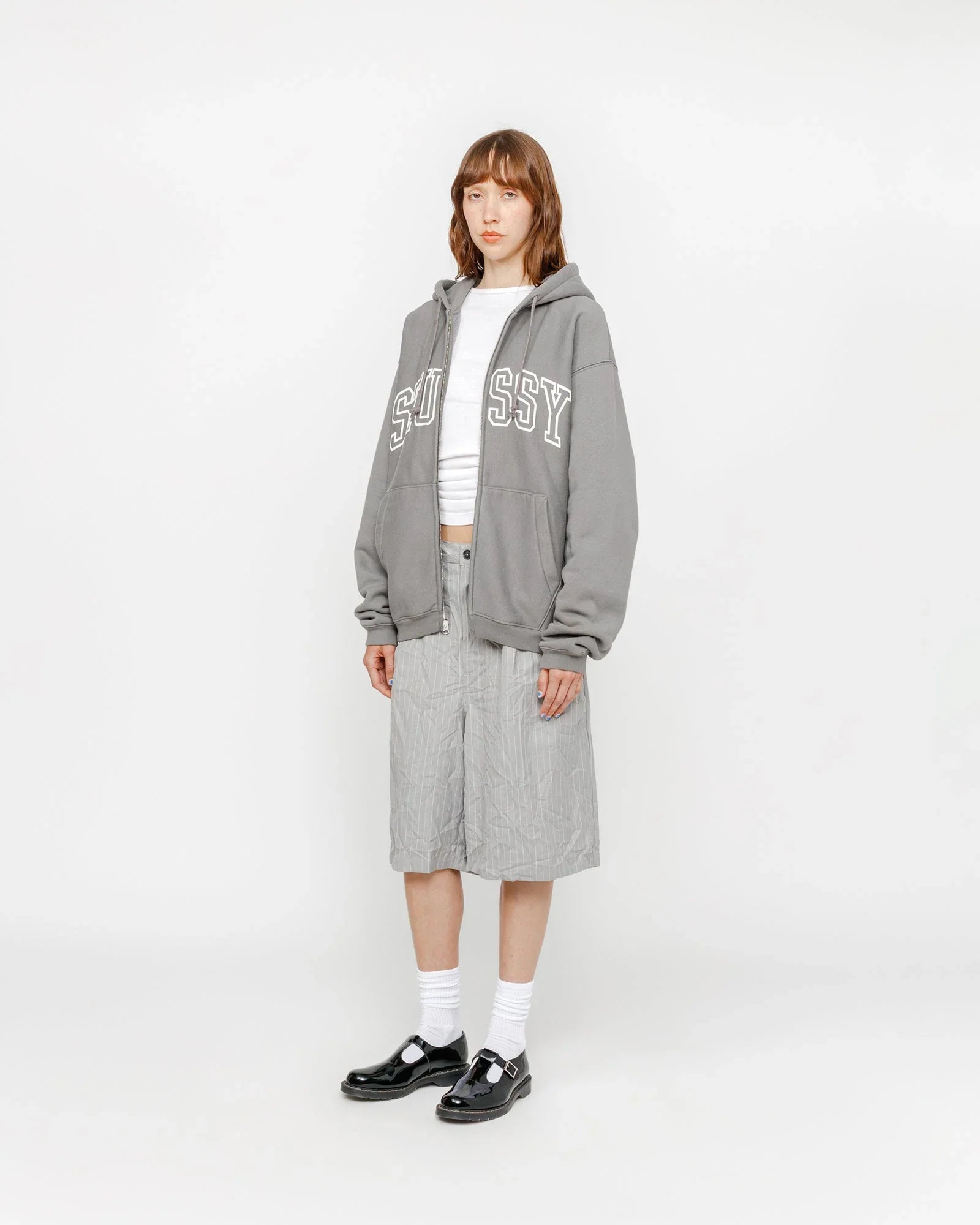 OUTLINE ZIP HOODIE - Four Street