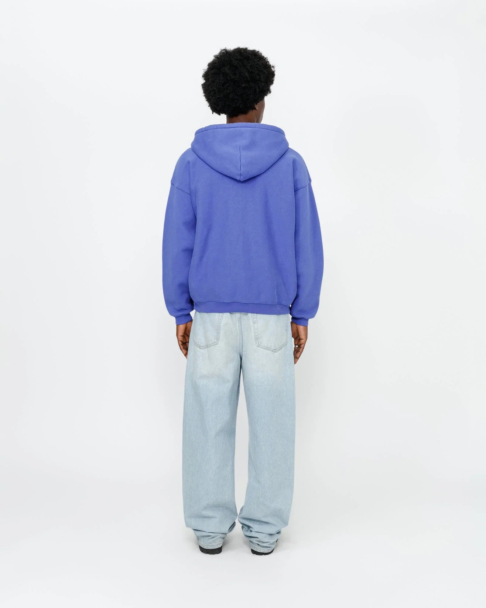 FADED GRAPHIC ZIP HOODIE - Four Street