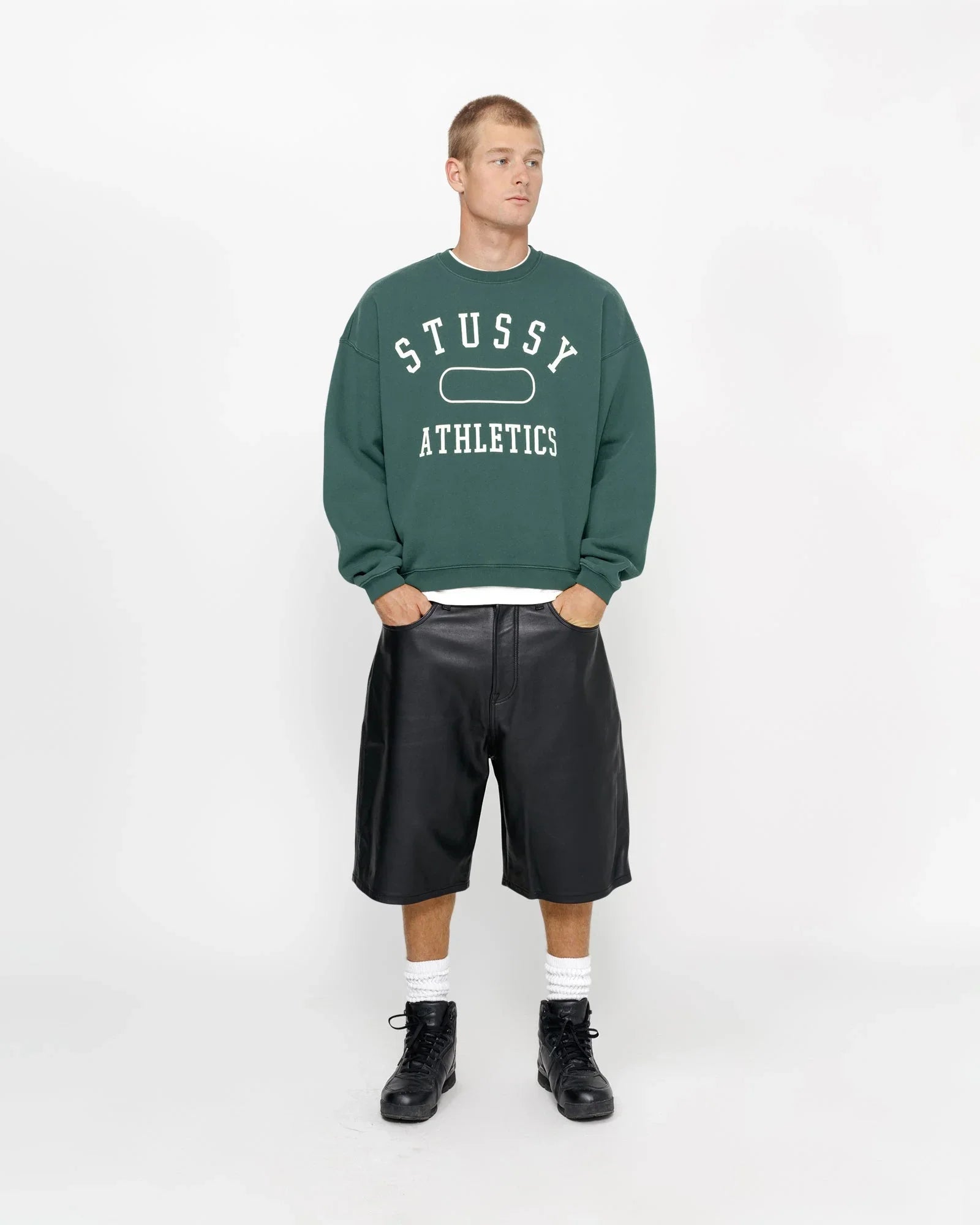 STÜSSY ATHLETICS CREW - Four Street