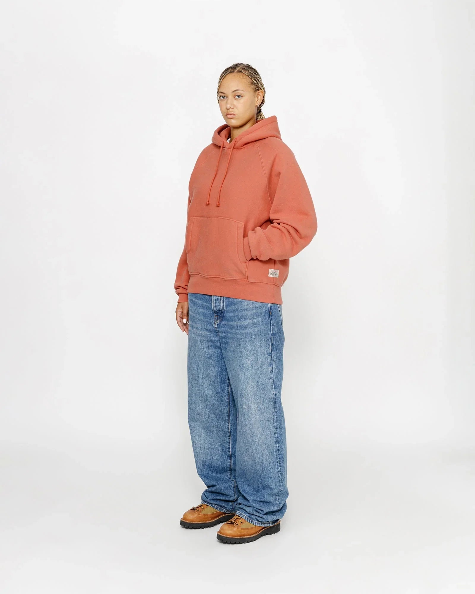 FLEECE RAGLAN HOODIE - Four Street