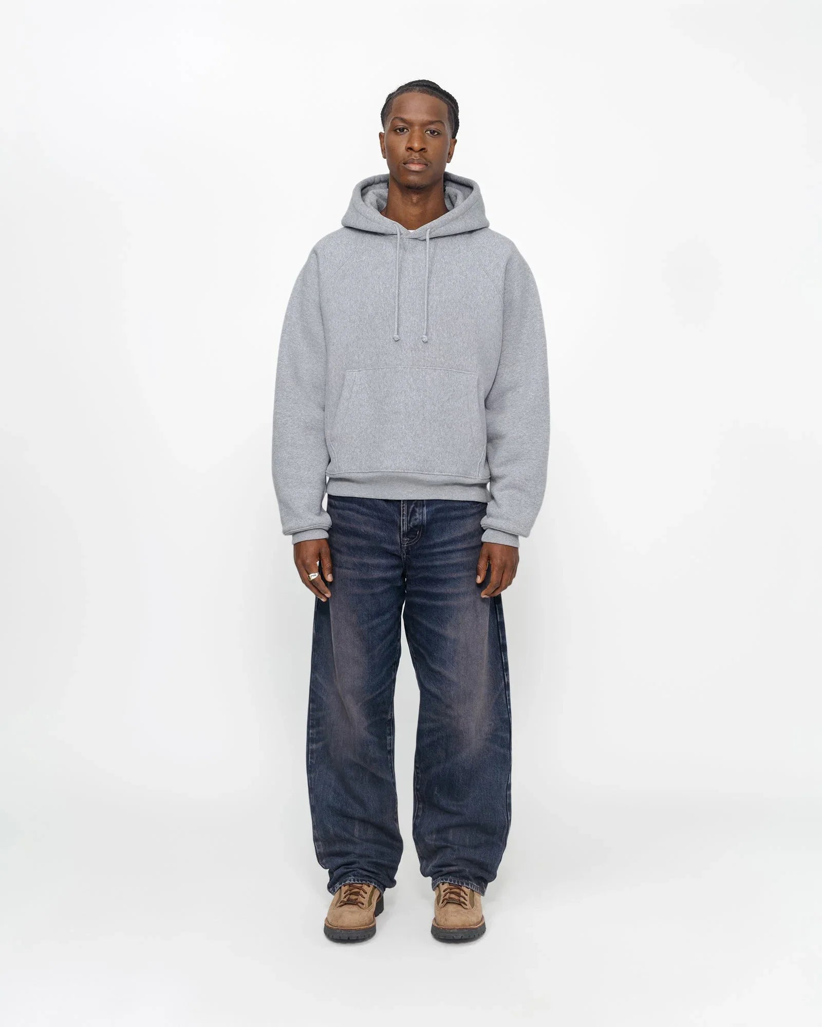 FLEECE RAGLAN HOODIE - Four Street