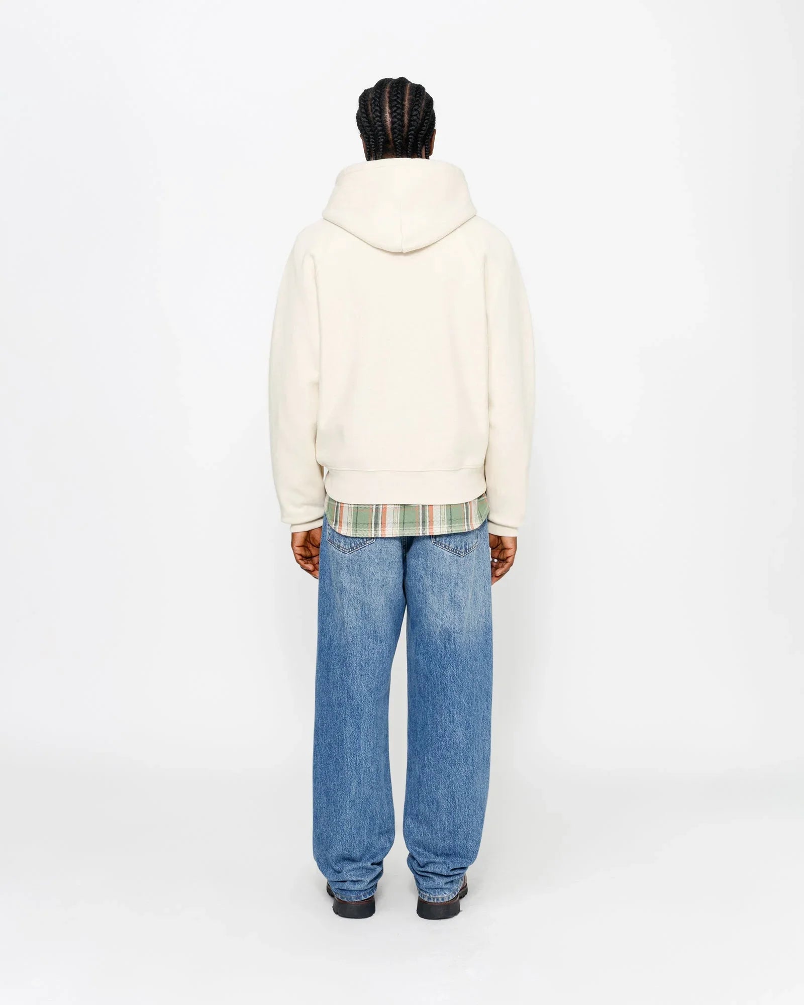 FLEECE RAGLAN HOODIE - Four Street