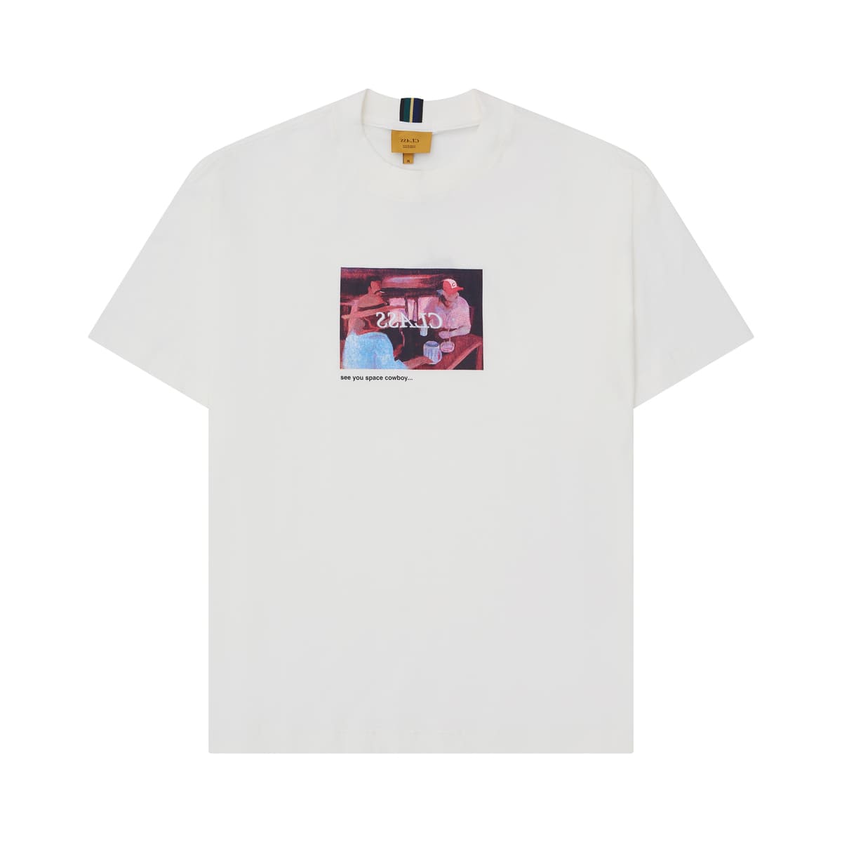 T-SHIRT CLASS "3 VELHOS" OFF-WHITE
