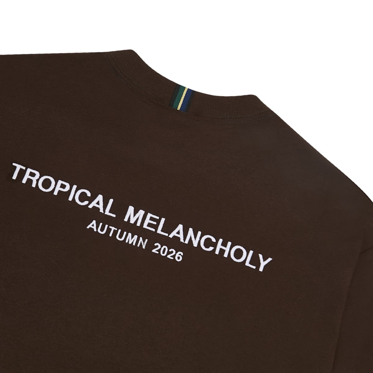 T-SHIRT CLASS "TROPICAL MELANCHOLY" BROWN