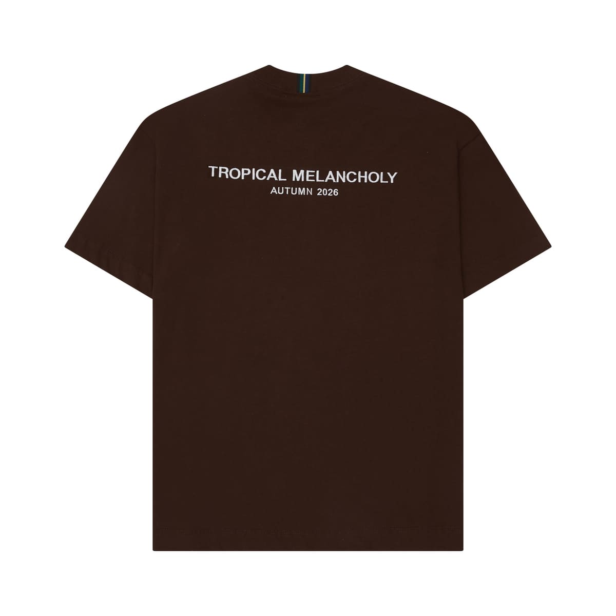 T-SHIRT CLASS "TROPICAL MELANCHOLY" BROWN