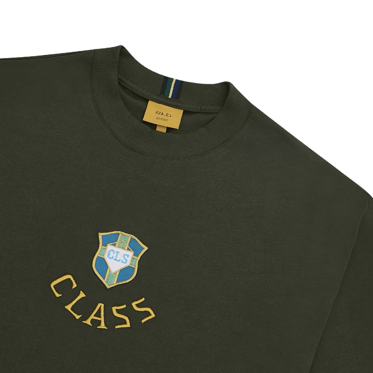 T-SHIRT CLASS "BRASIL" GREEN