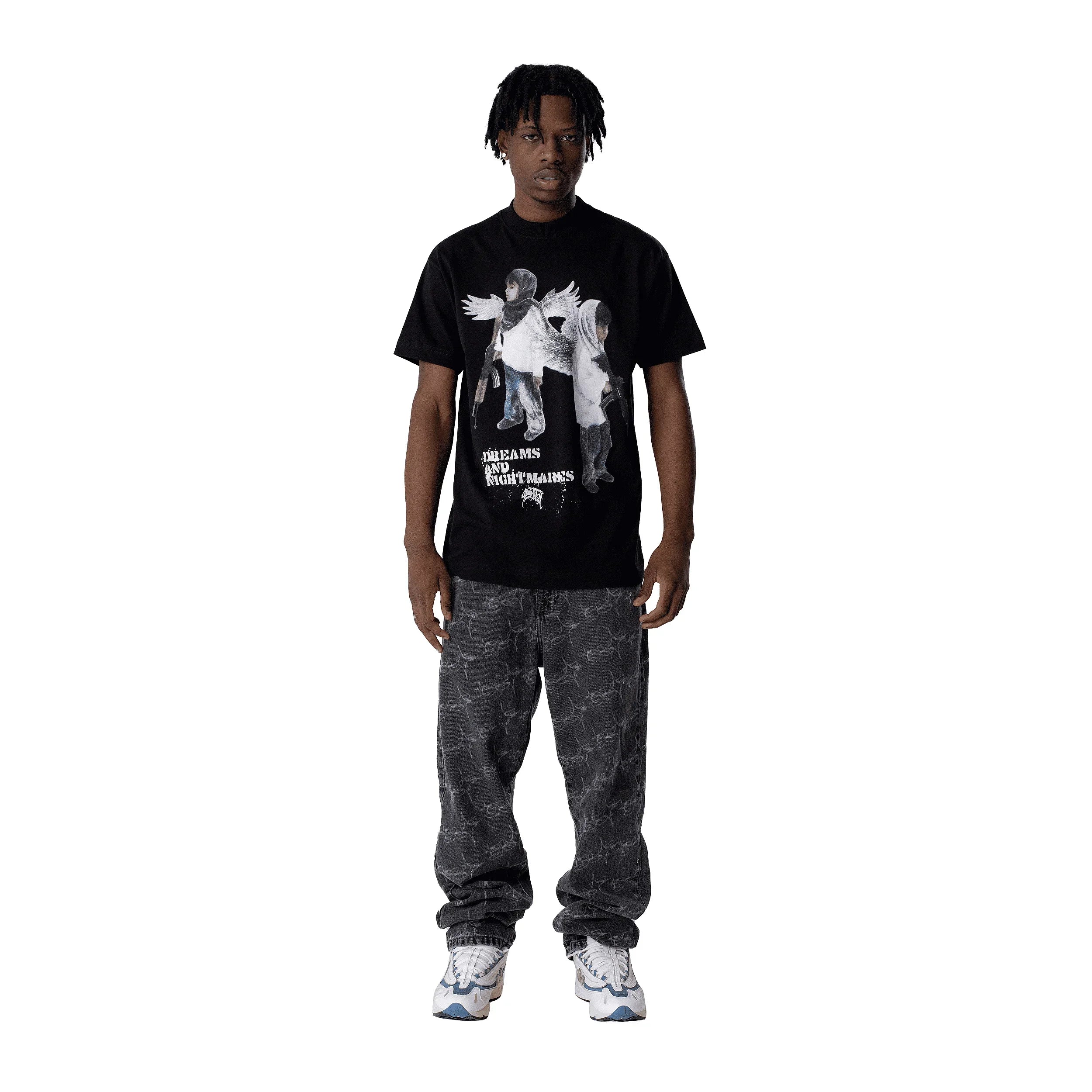 TEE DREAMS AND NIGHTMARES BLACK - Four Street