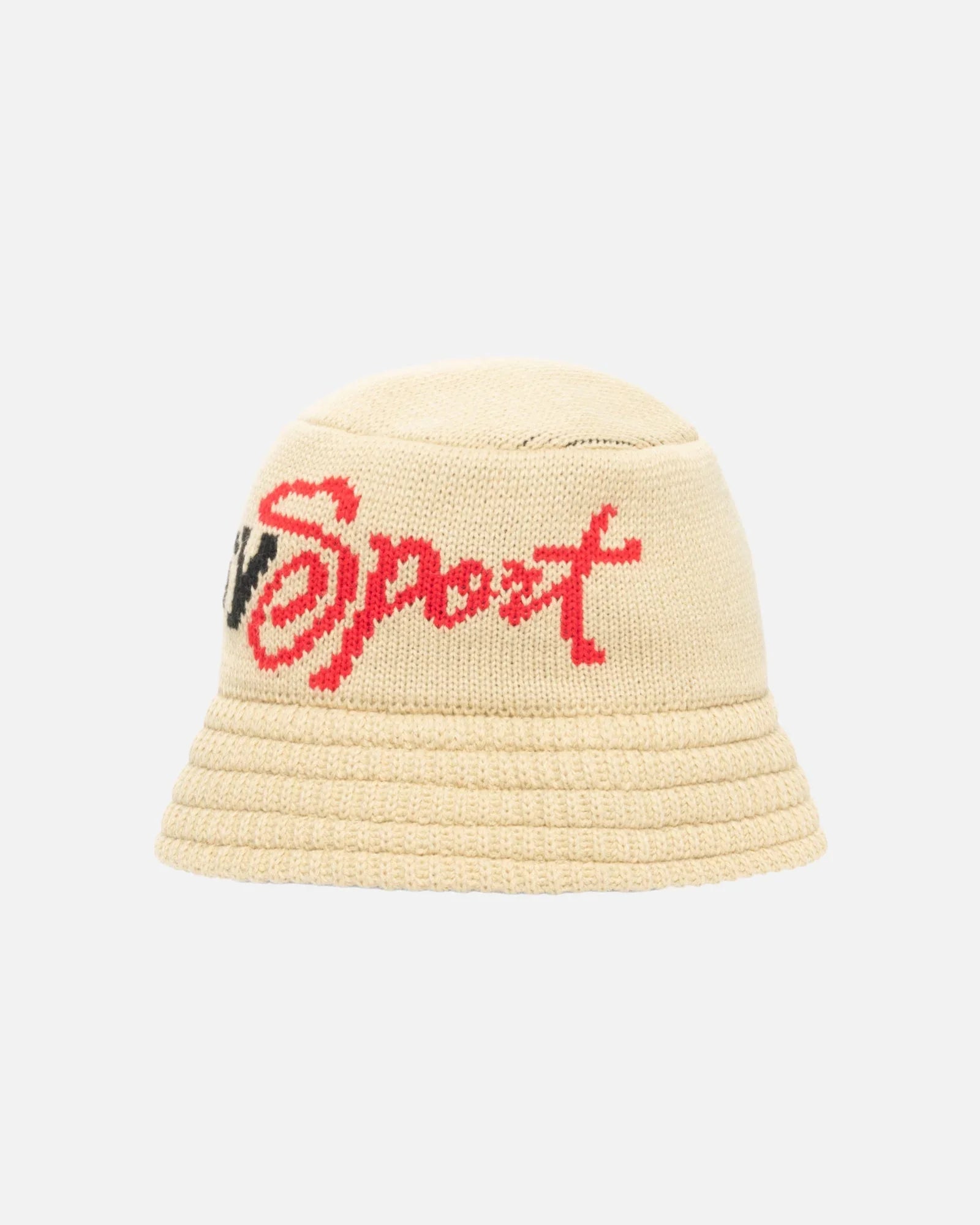 KNIT BUCKET HAT STUSSY SPORT - Four Street