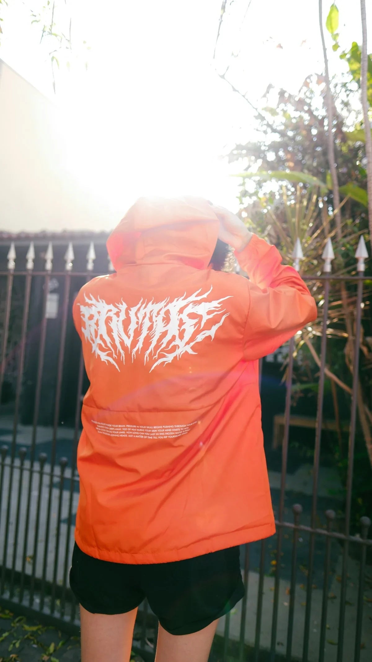 Jaqueta Corta Vento - Dreans Orange - Four Street