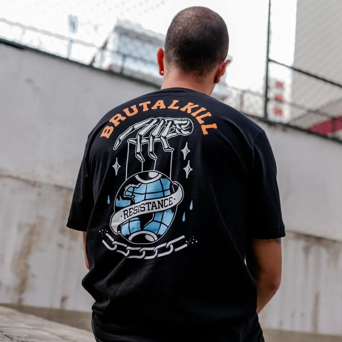 Camiseta Tradicional - Steel Globe - Four Street