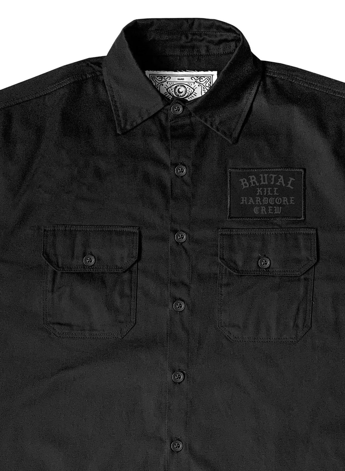 Camisa de Sarja Workshirt Manga Longa - Chicano - Four Street
