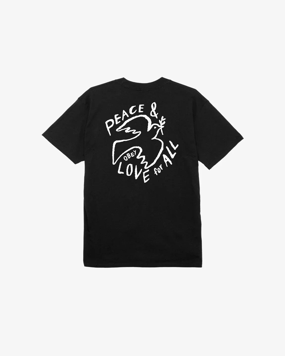 PEACE & LOVE FOR ALL CLASSIC T-SHIRT - Four Street