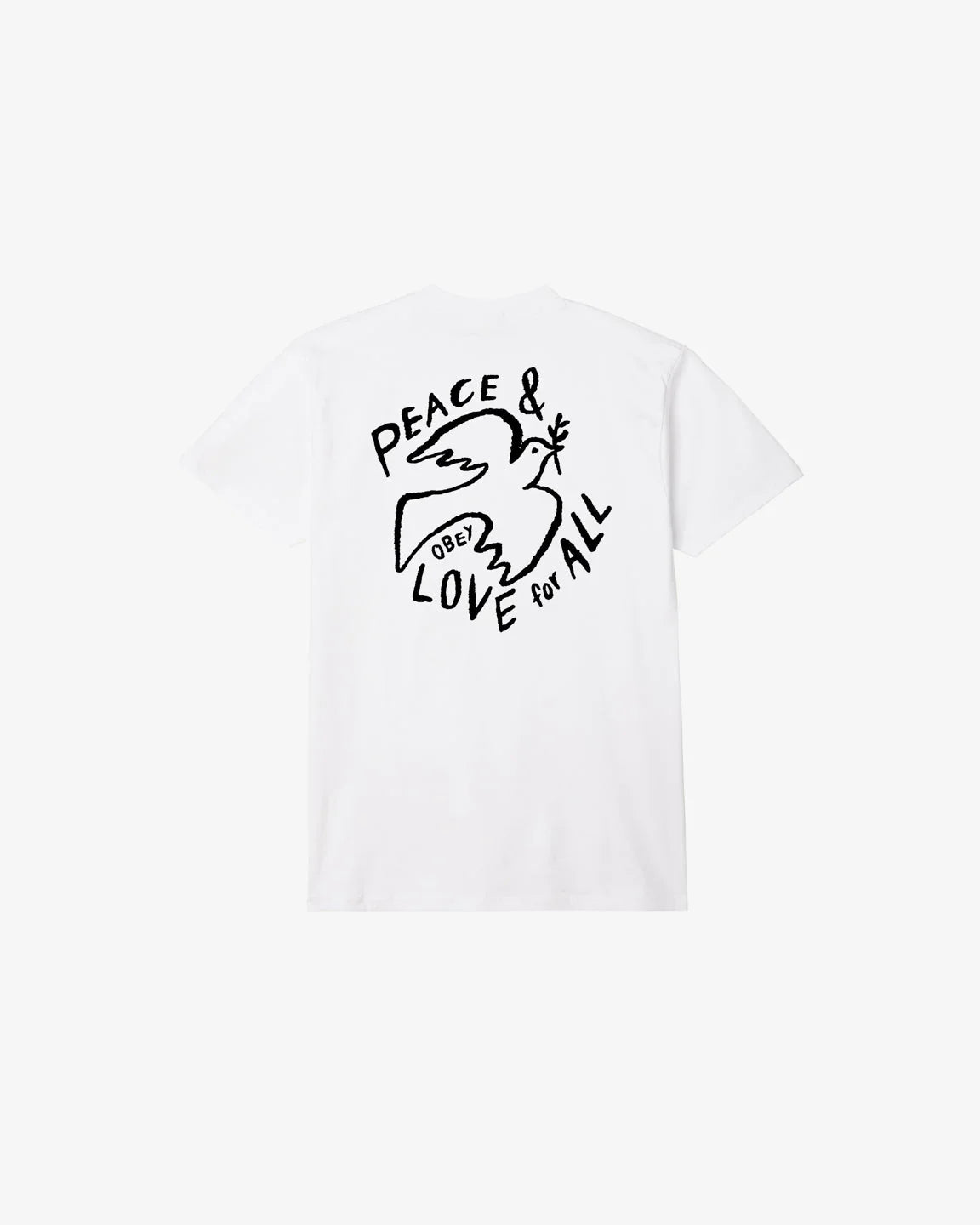 PEACE & LOVE FOR ALL CLASSIC T-SHIRT - Four Street