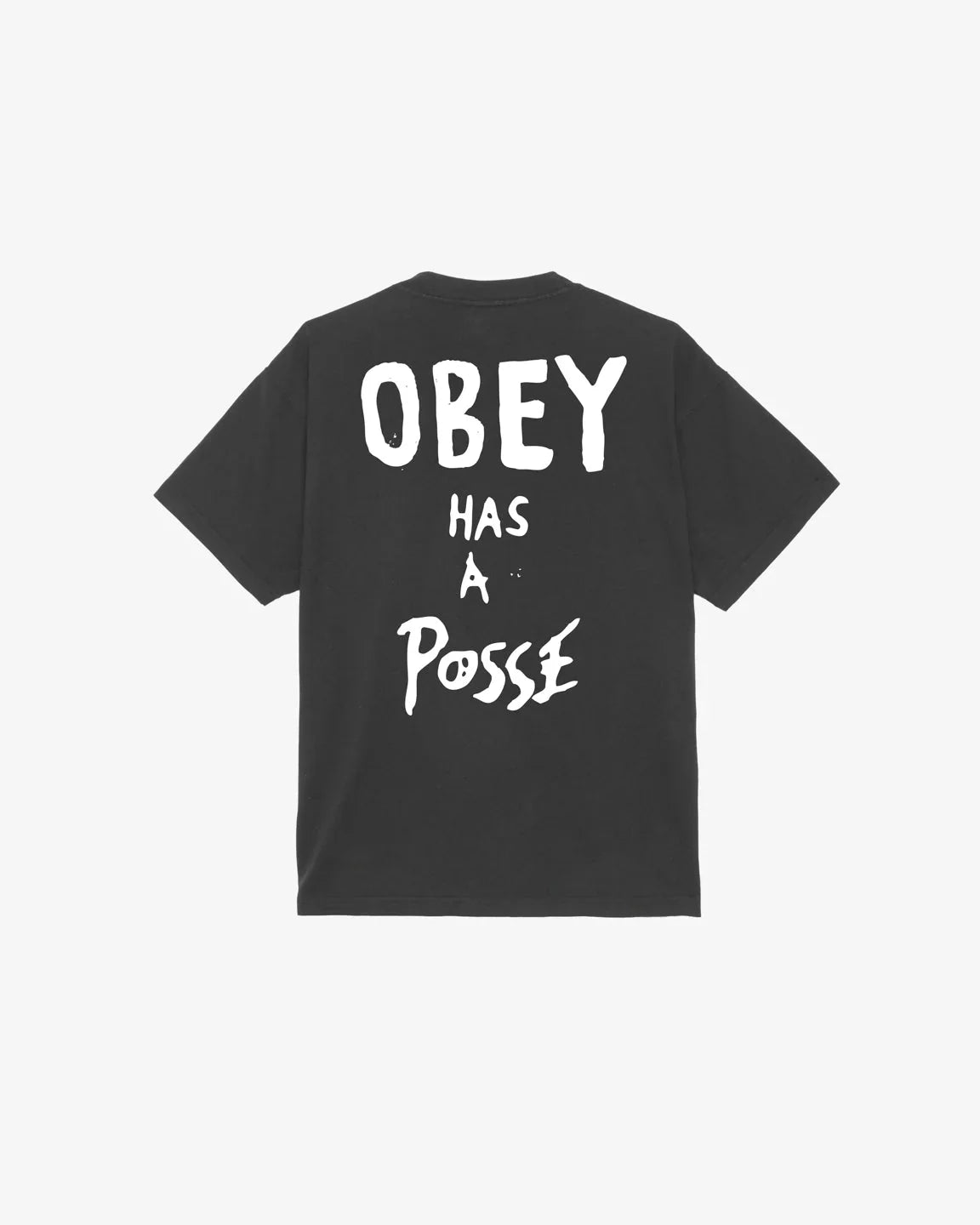 OBEY HAS A POSSE HEAVYWEIGHT T-SHIRT - Four Street