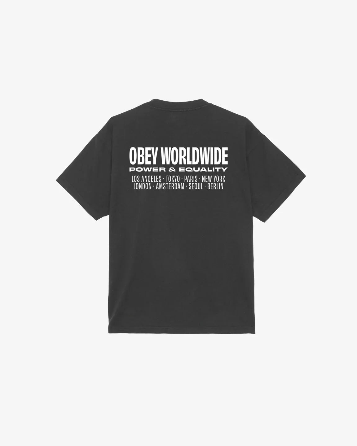 WORLDWIDE POWER & EQUALITY HEAVYWEIGHT T-SHIRT - Four Street