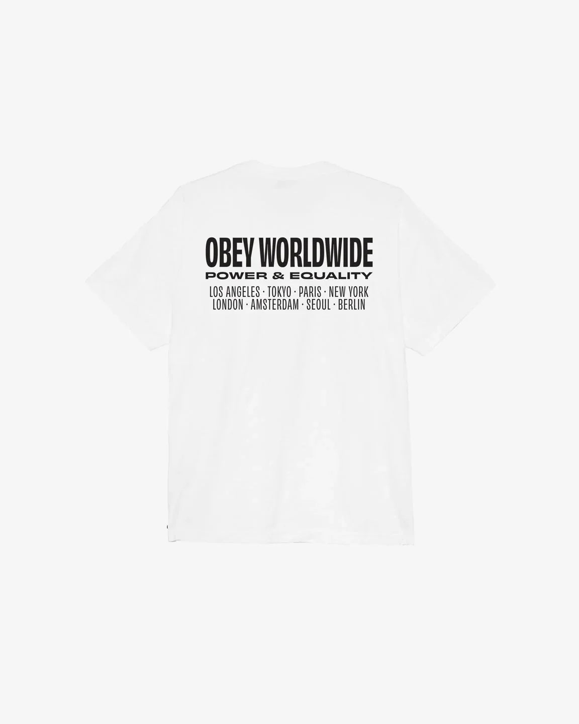 WORLDWIDE POWER & EQUALITY HEAVYWEIGHT T-SHIRT - Four Street