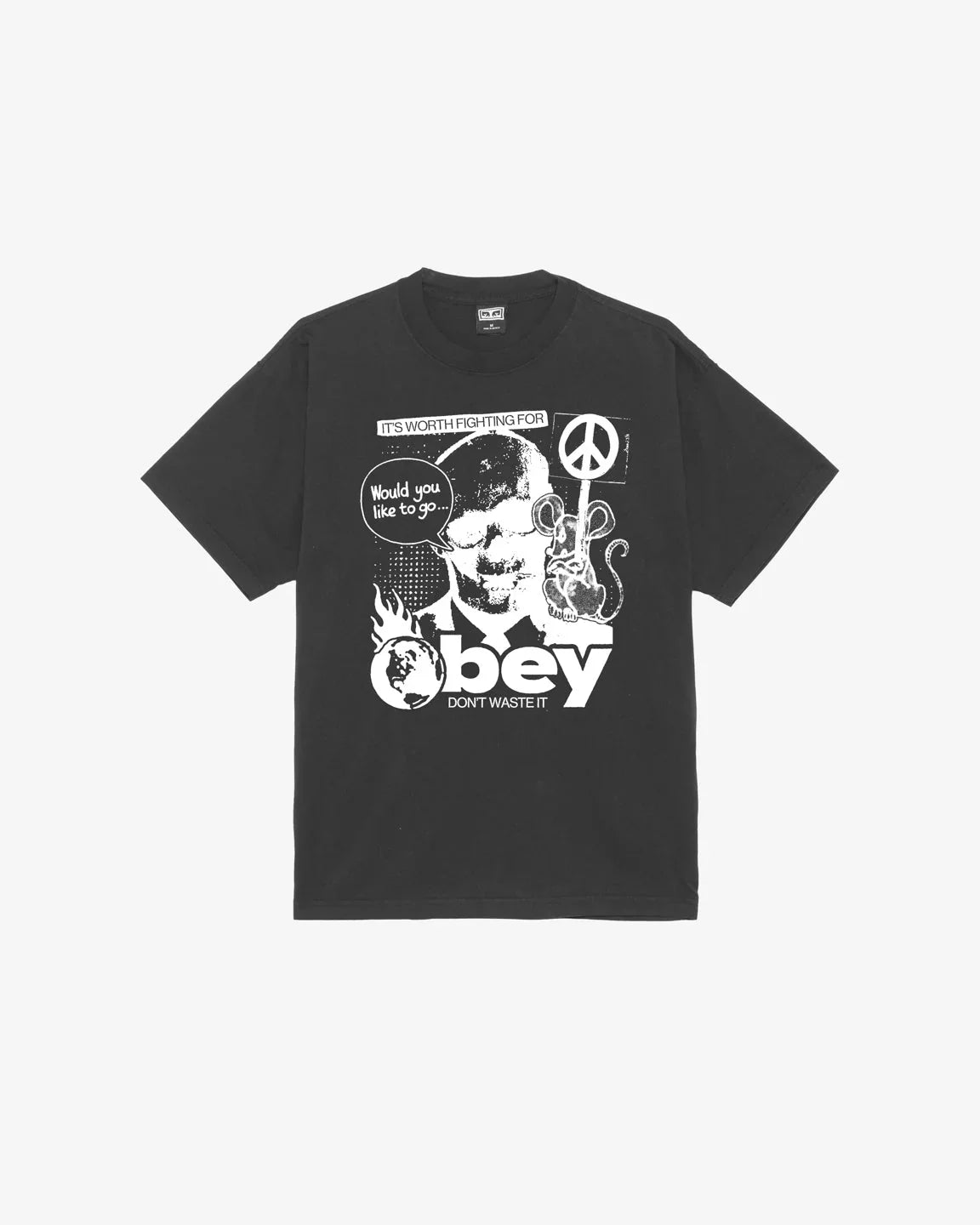 DONT WASTE IT HEAVYWEIGHT T-SHIRT - Four Street