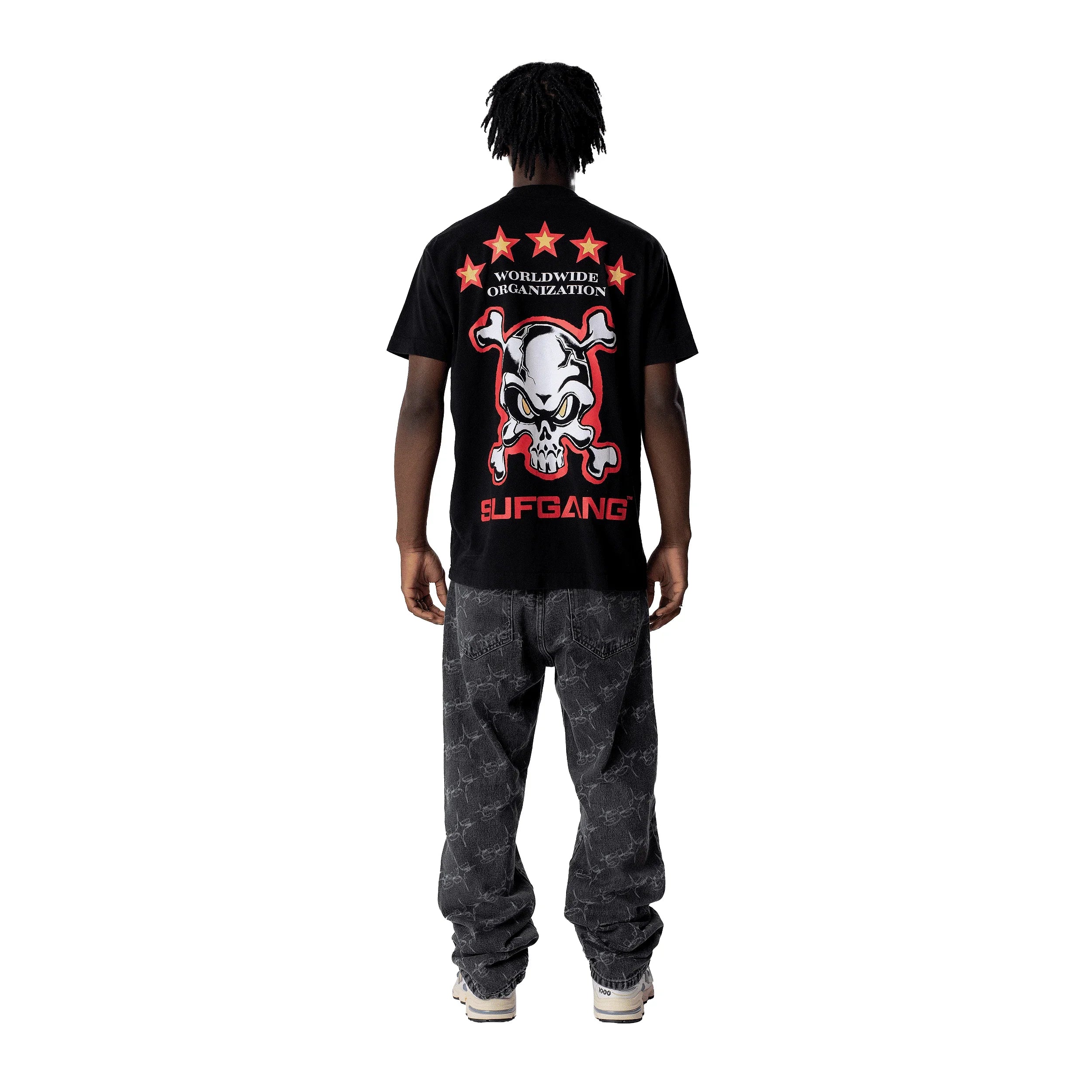 TEE SKULL BLACK - Four Street