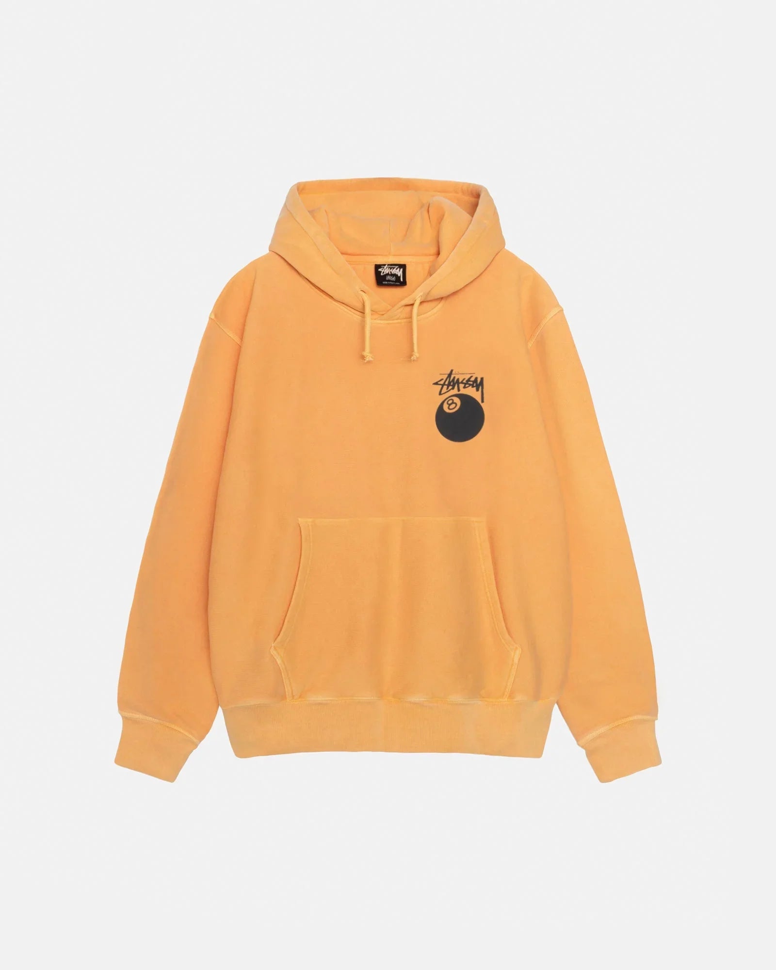 8 BALL HOODIE PIGMENT DYED - Four Street