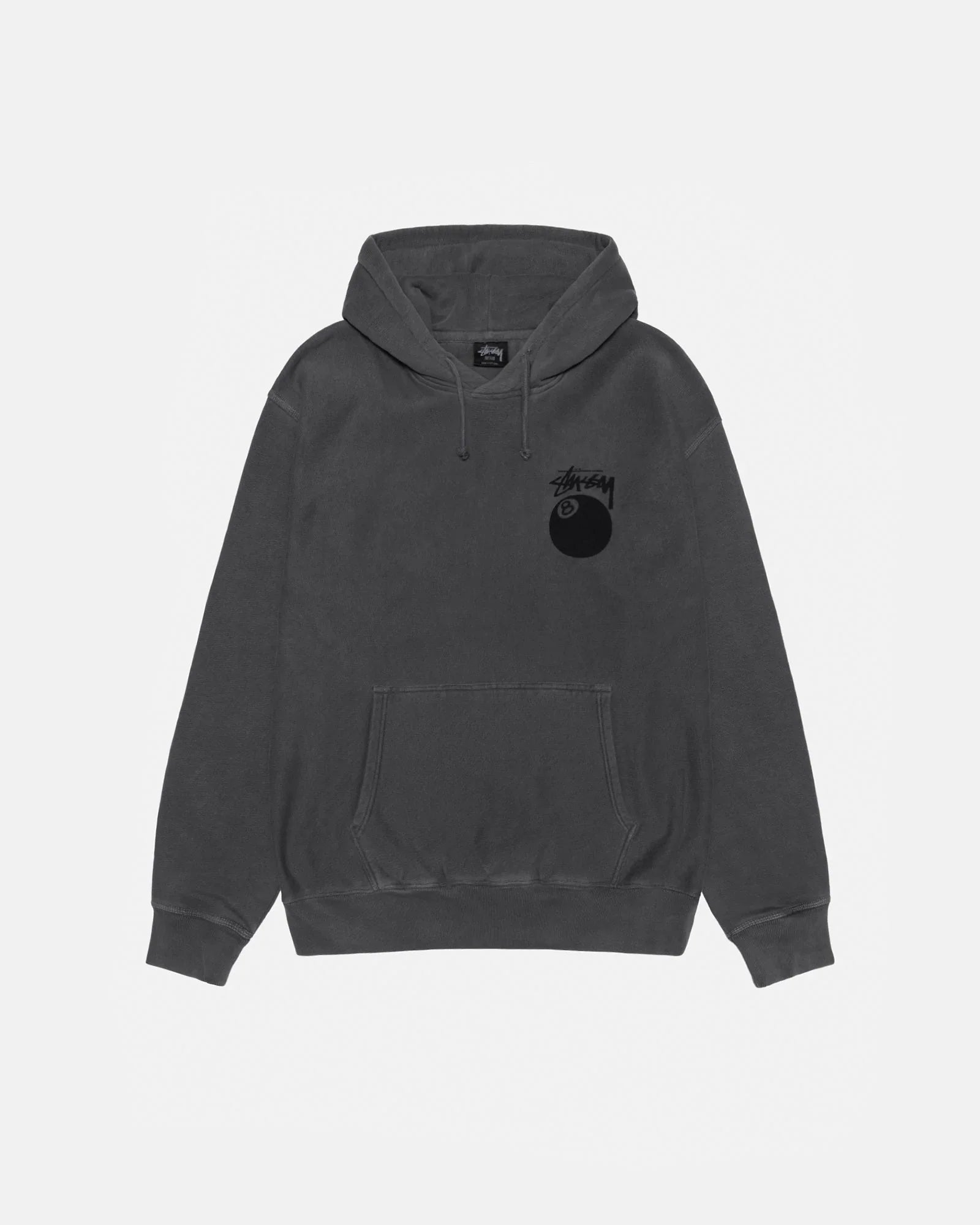 8 BALL HOODIE PIGMENT DYED - Four Street