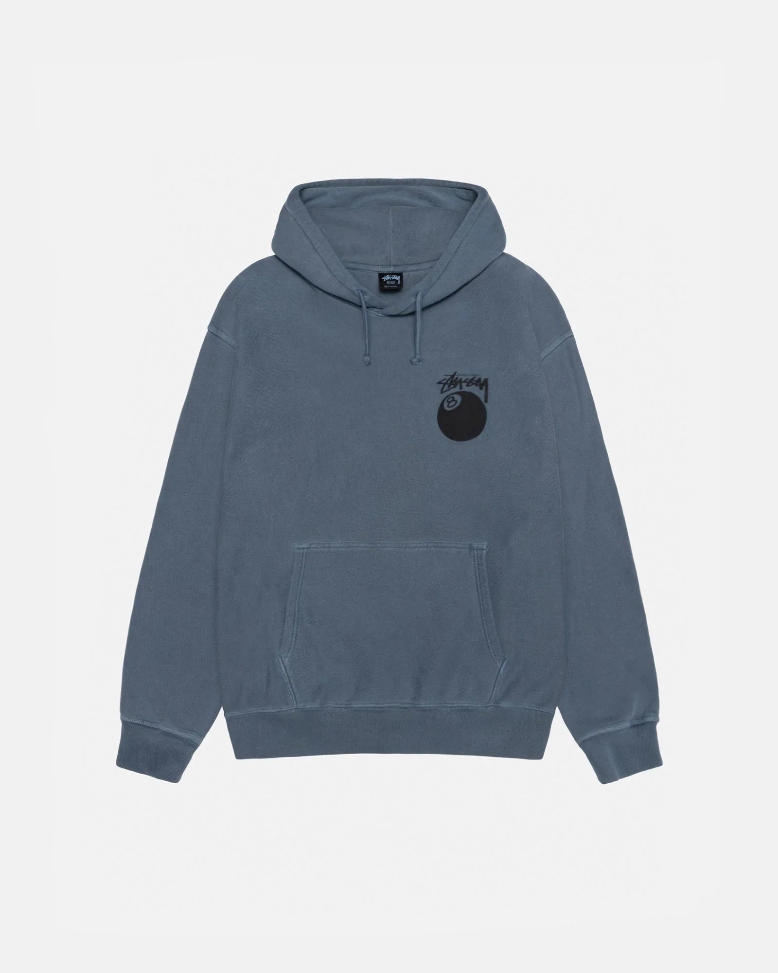 8 BALL HOODIE PIGMENT DYED - Four Street