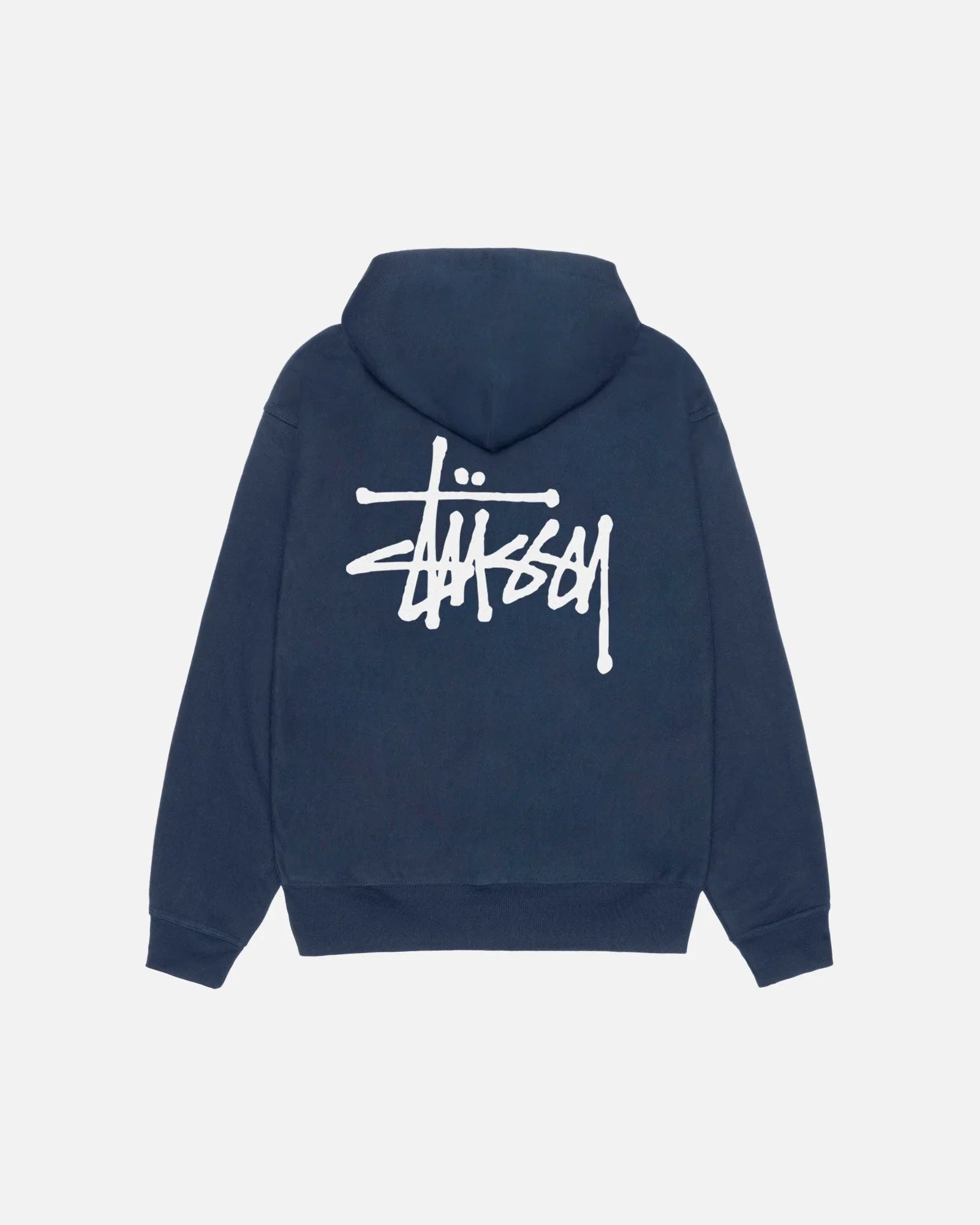 BASIC STÜSSY ZIP HOODIE - Four Street