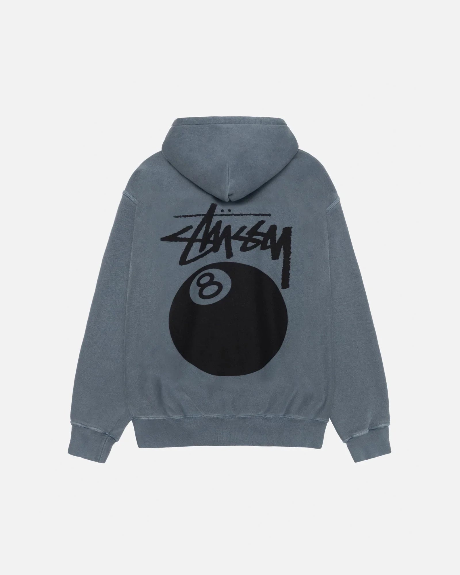 8 BALL ZIP HOODIE PIGMENT DYED - Four Street
