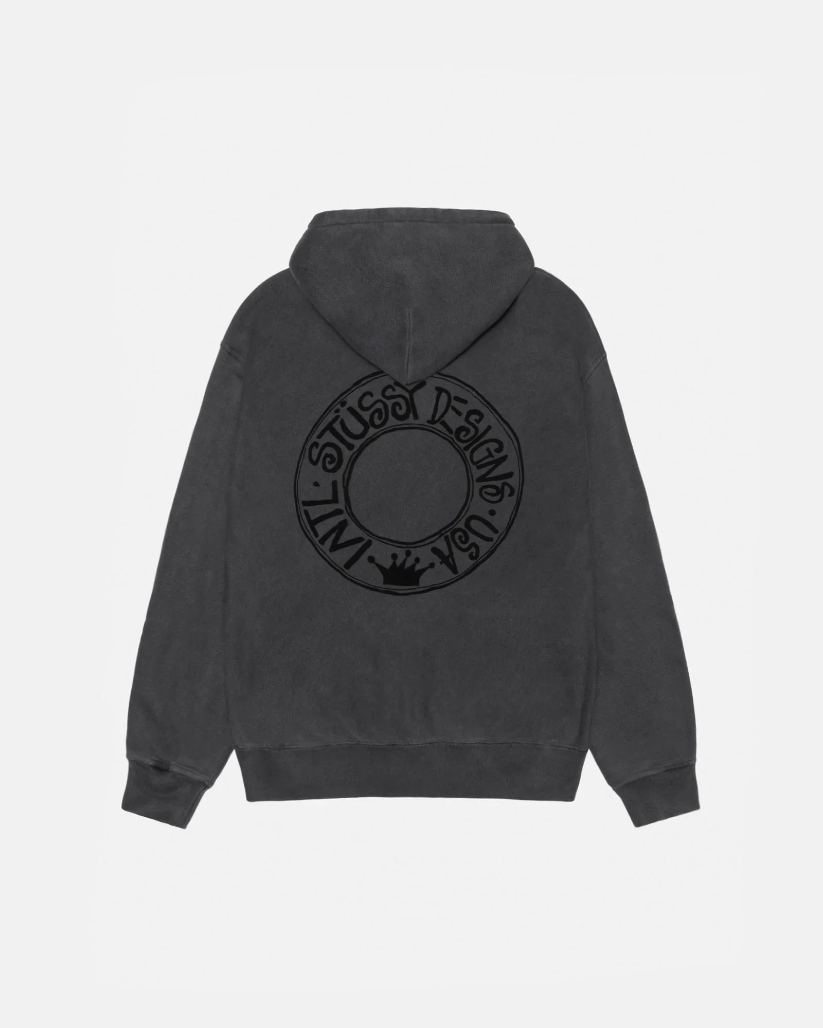 BUANA ZIP HOODIE PIGMENT DYED - Four Street