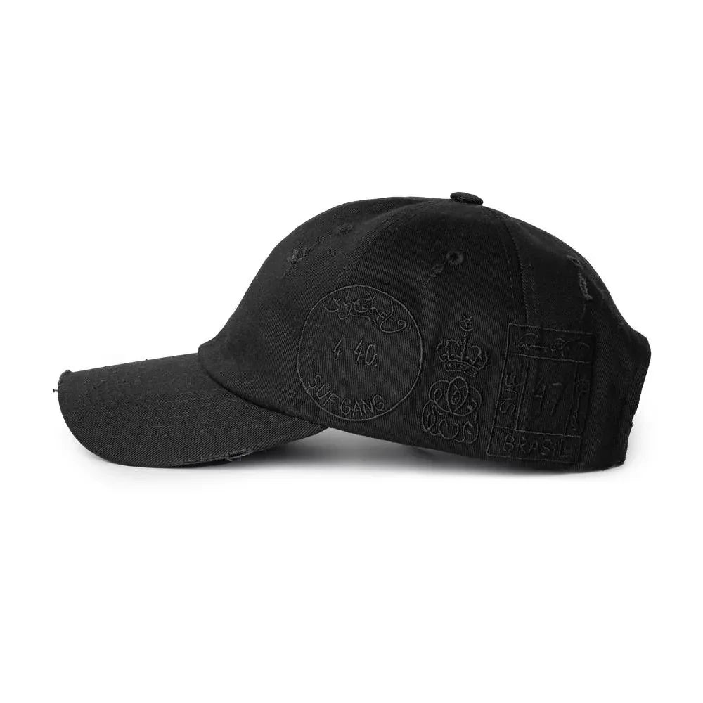 FIVE PANEL 4SUF BLACK/GREY - Four Street