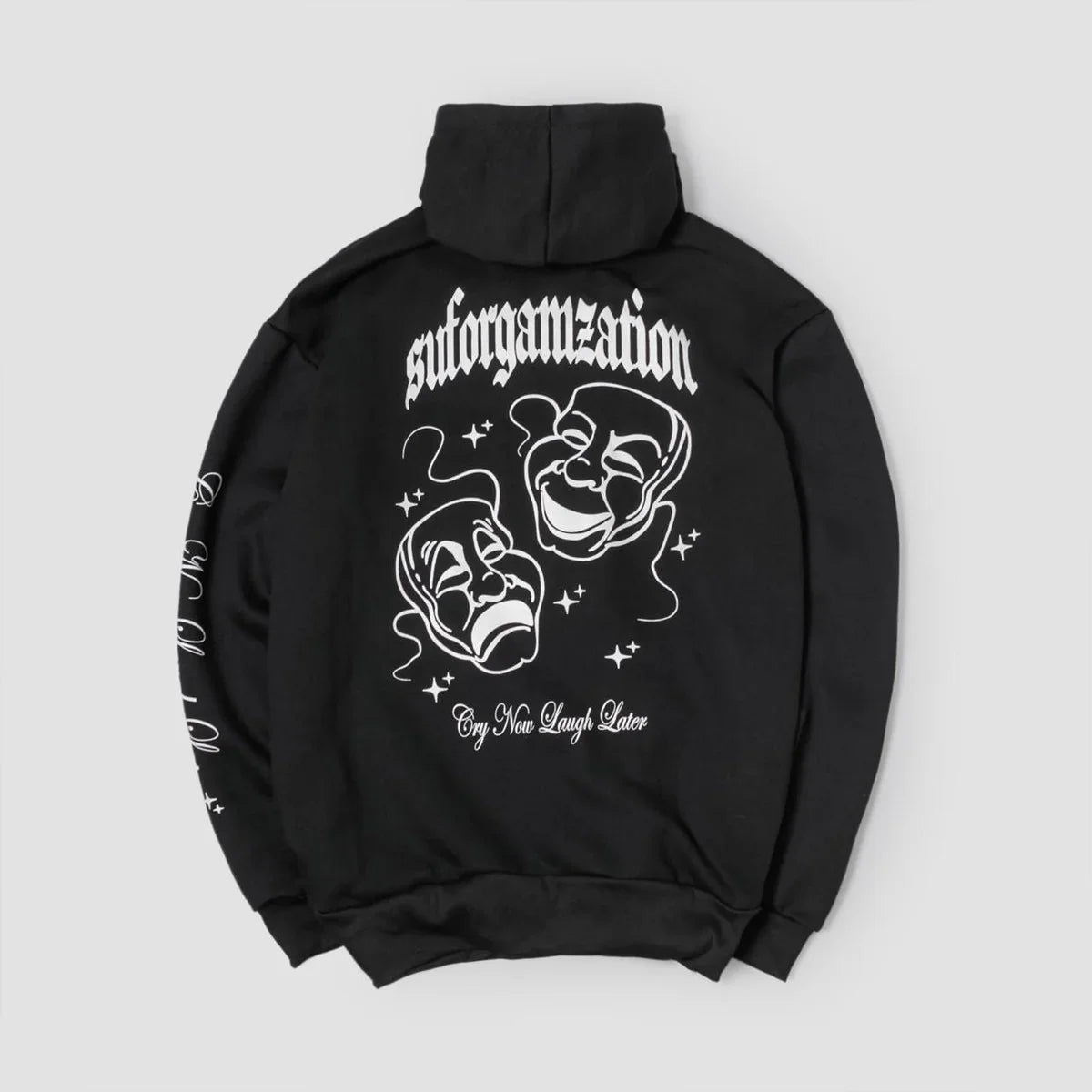 Moletom Cry Now Black - Four Street