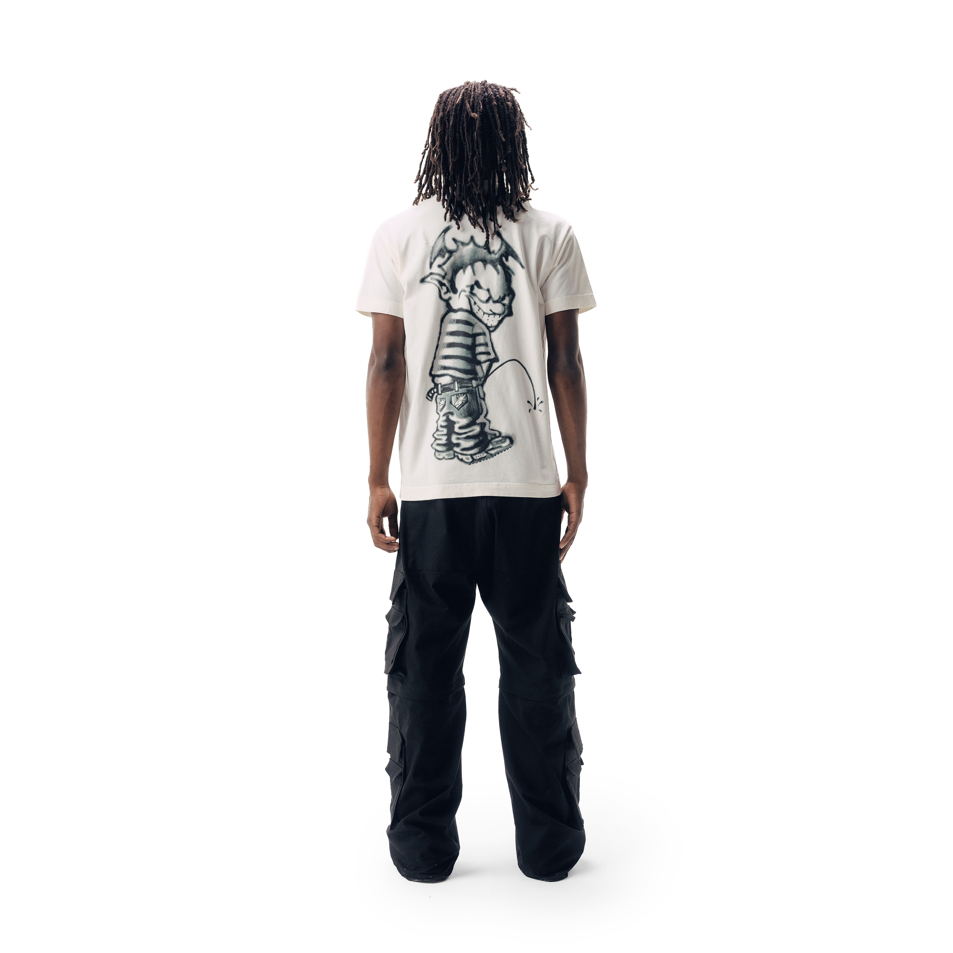 CAMISETA SUFKALVIN AIRBRUSH OFF WHITE