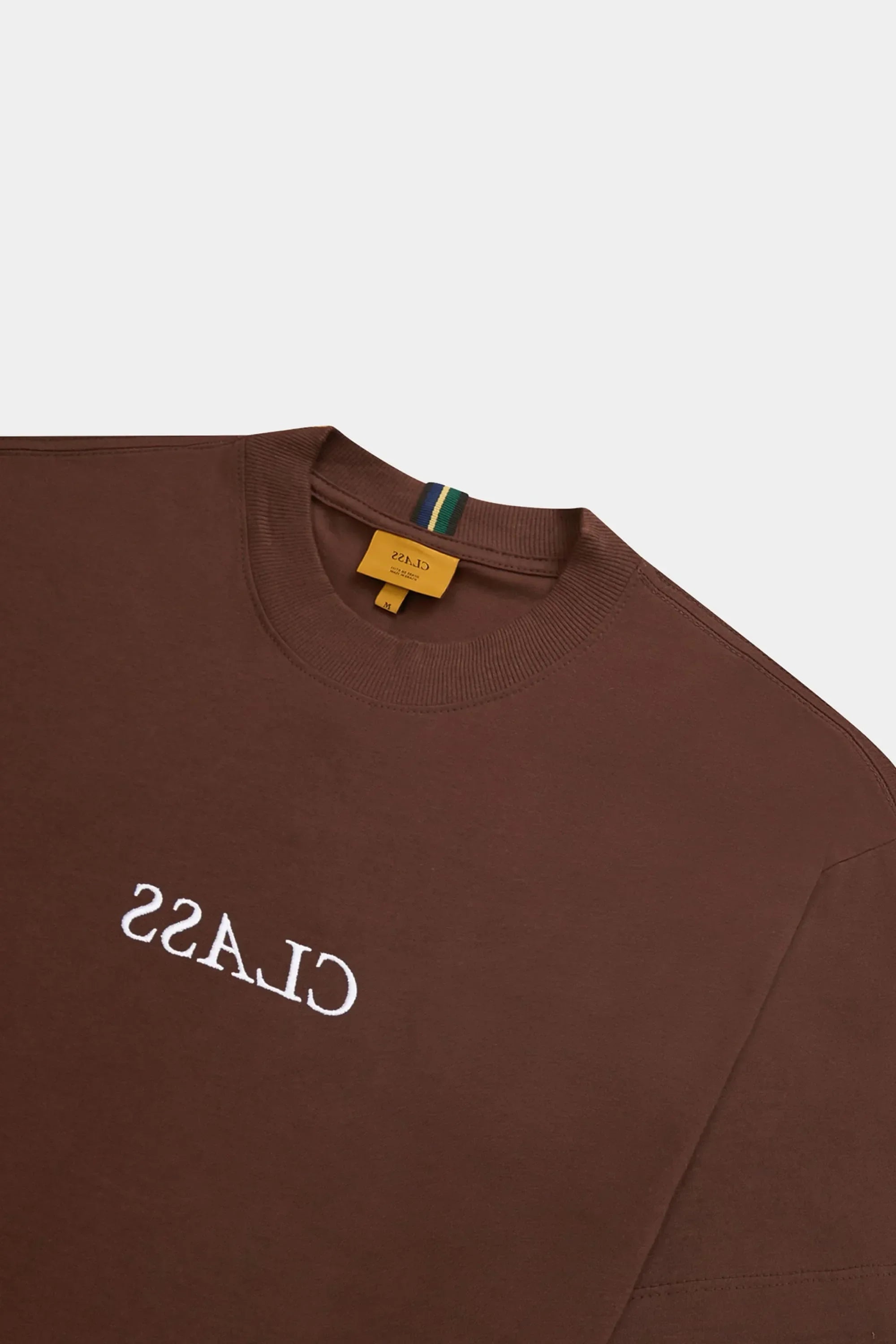 Camiseta Class Inverso (Brown/Off White) - Four Street