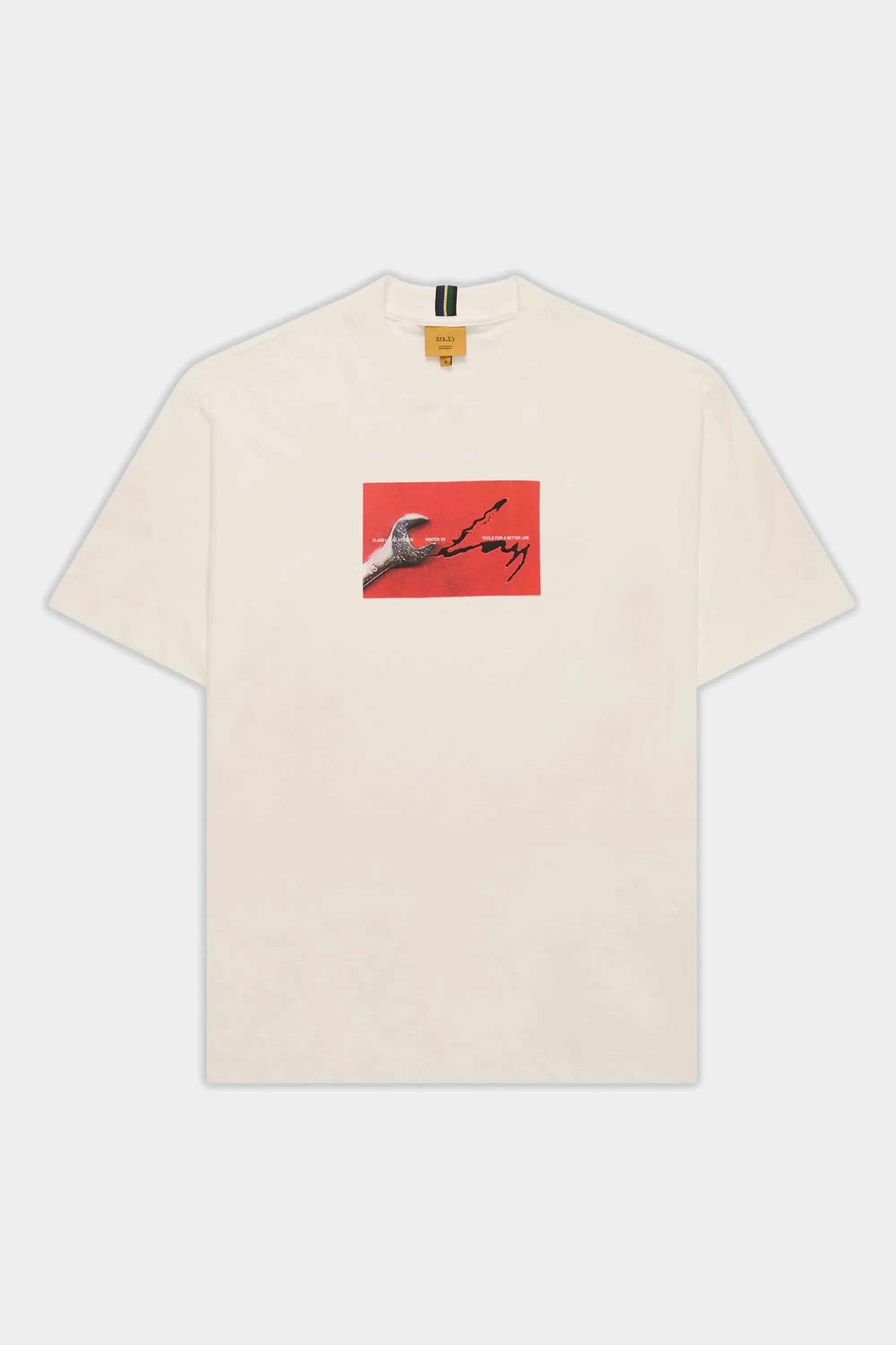 Camiseta Class Tools (Off White) - Four Street