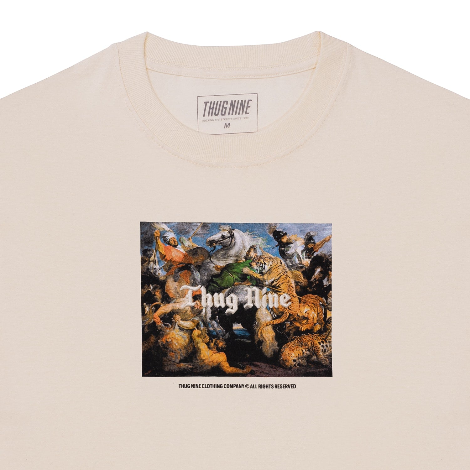 CAMISETA Thug Nine OVERSIZED HUNT OR BE HUNTED