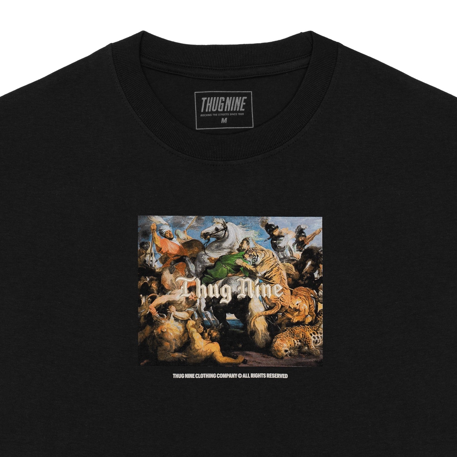 CAMISETA Thug Nine OVERSIZED HUNT OR BE HUNTED