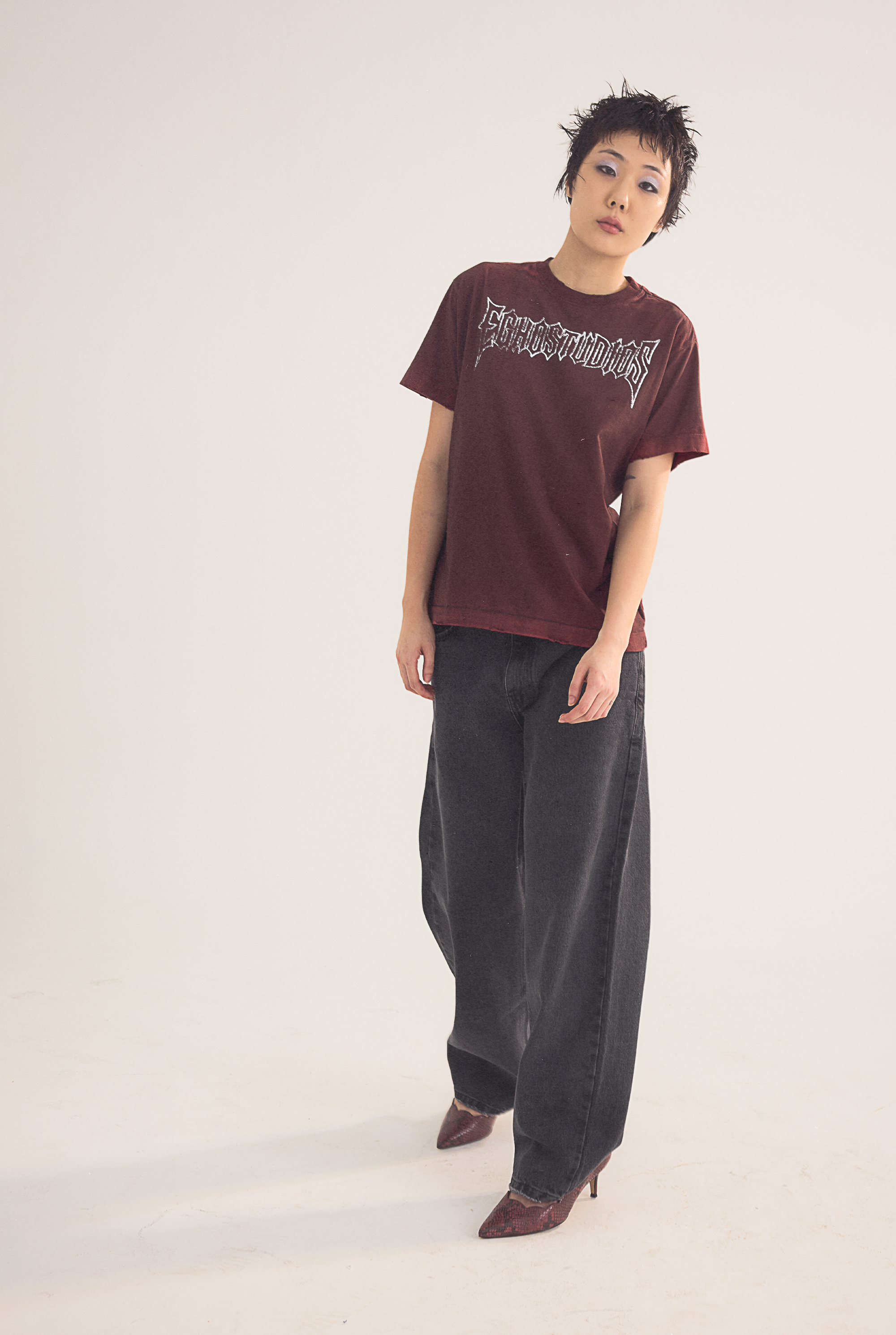 BLACK METAL REGULAR TEE - BLOOD