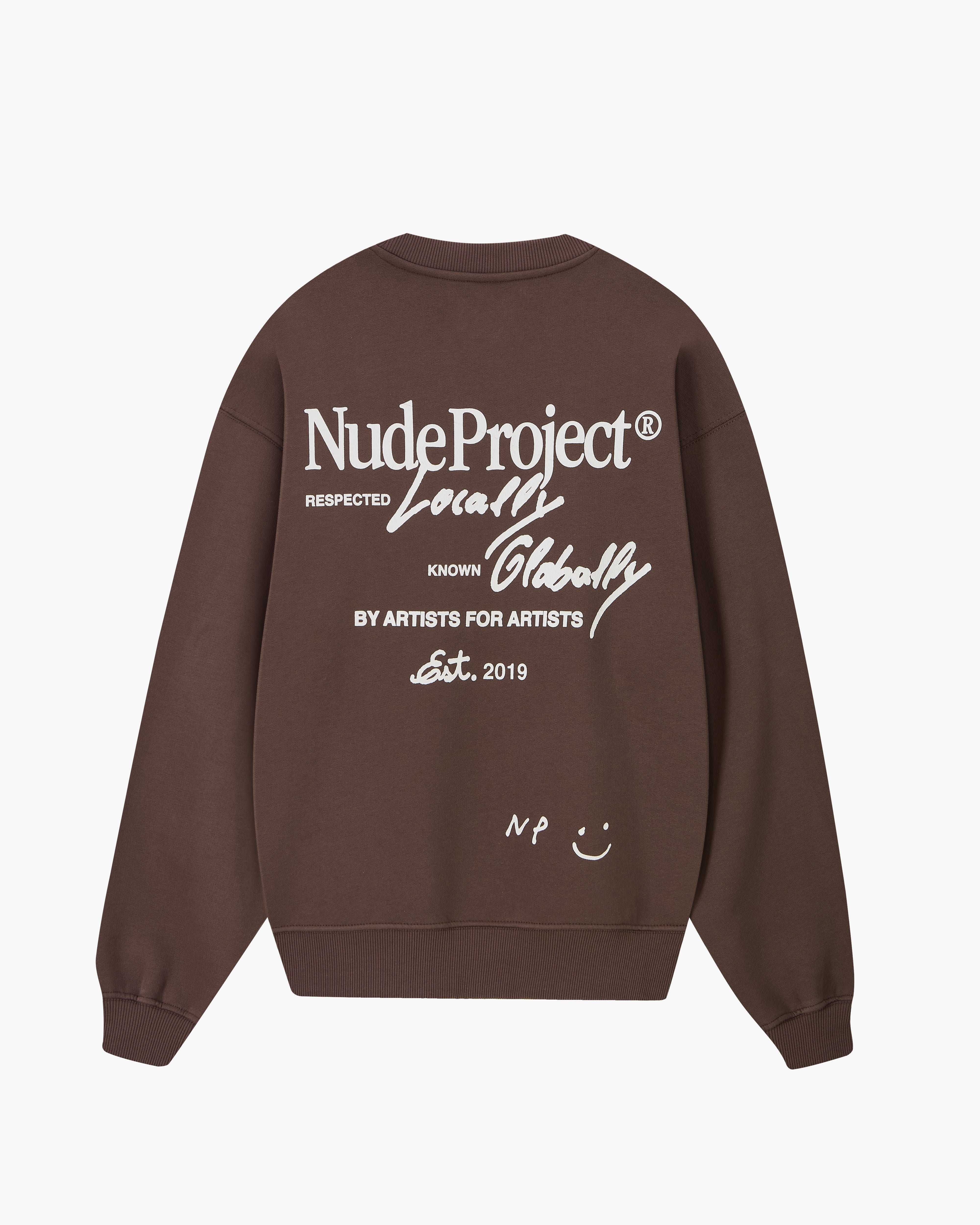Global Soon Sweatshirt Brown