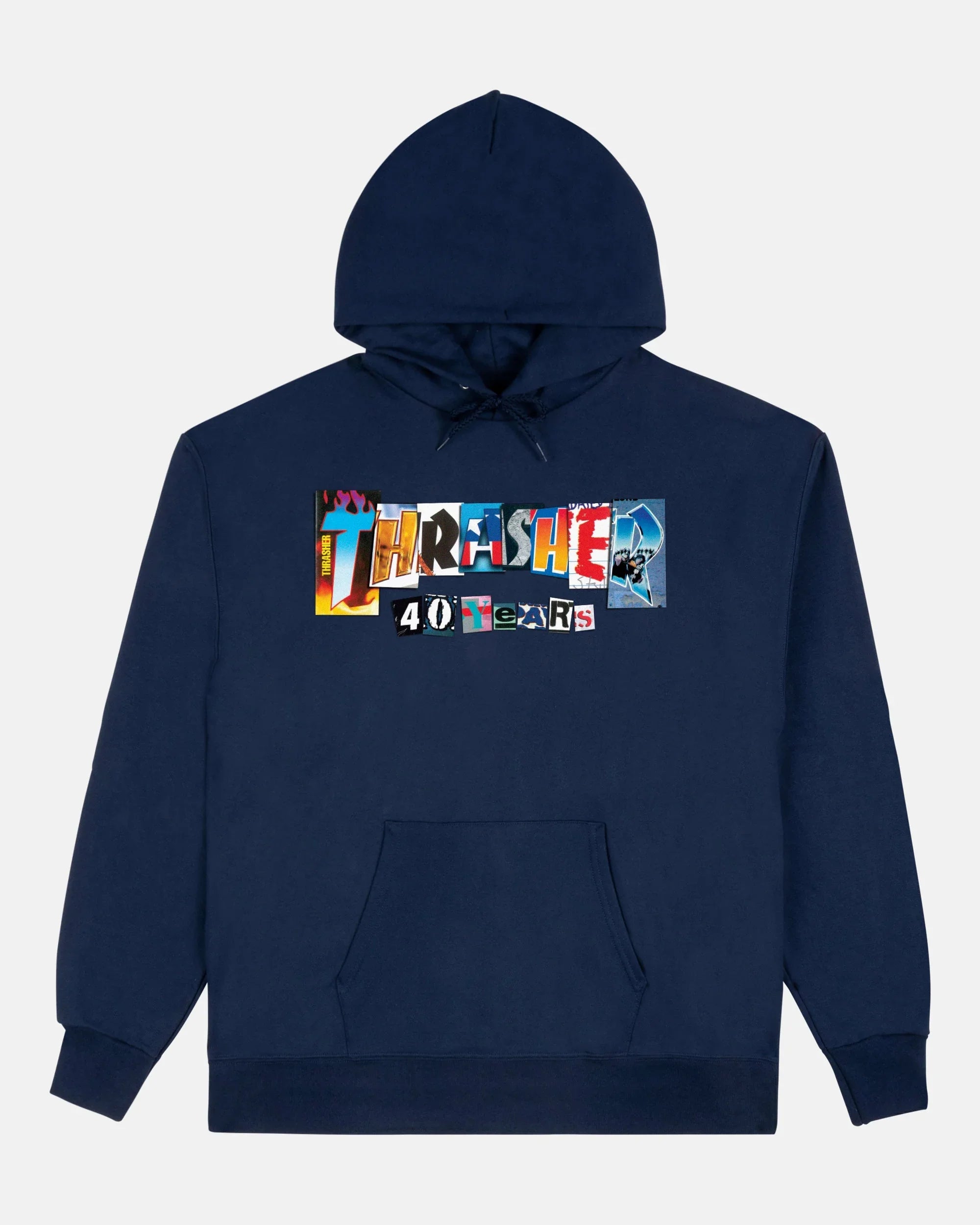 40 YEARS - HOODIE - NAVY - Four Street