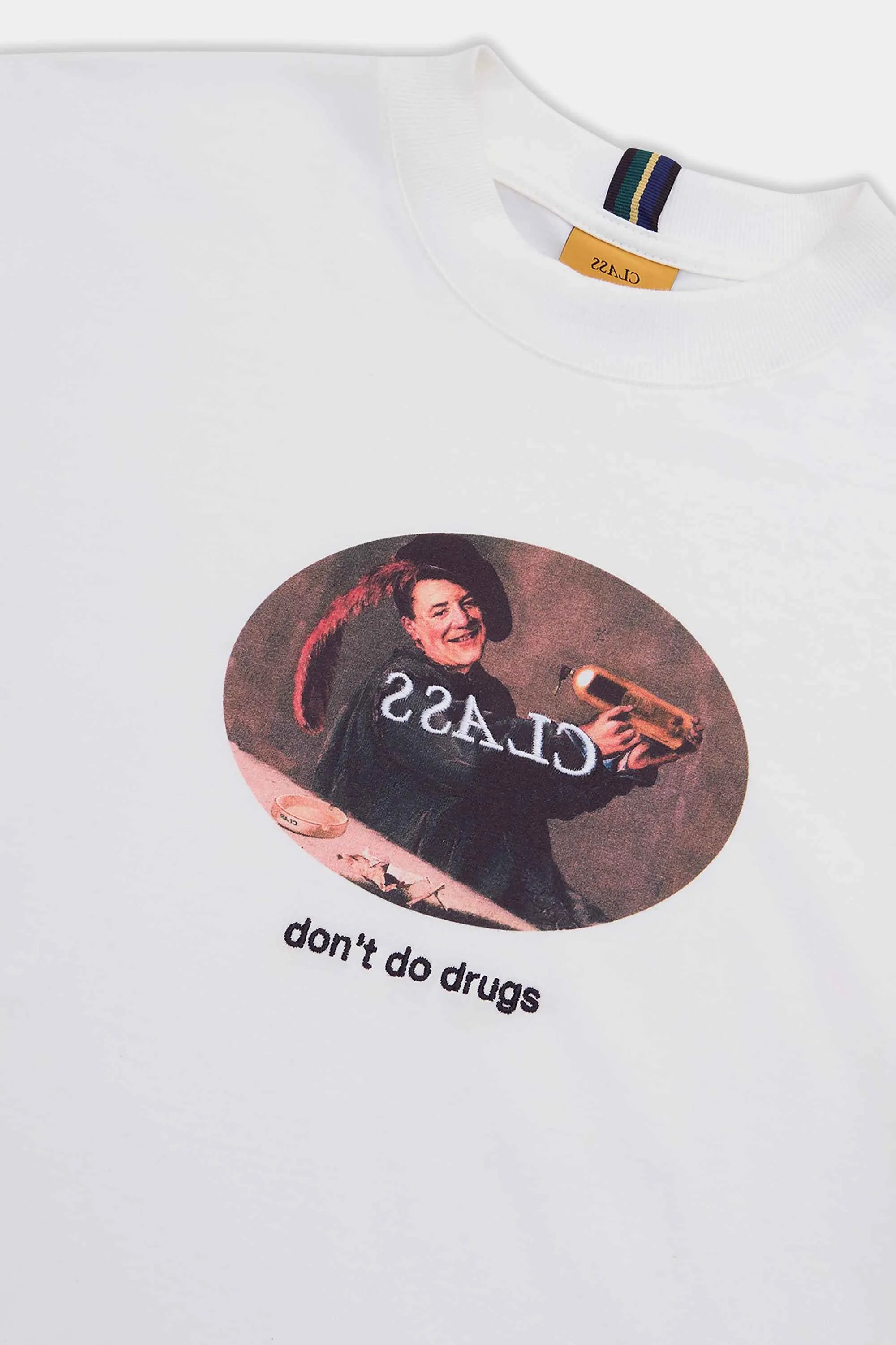 Camiseta Class Don't Do Drugs (Off White)