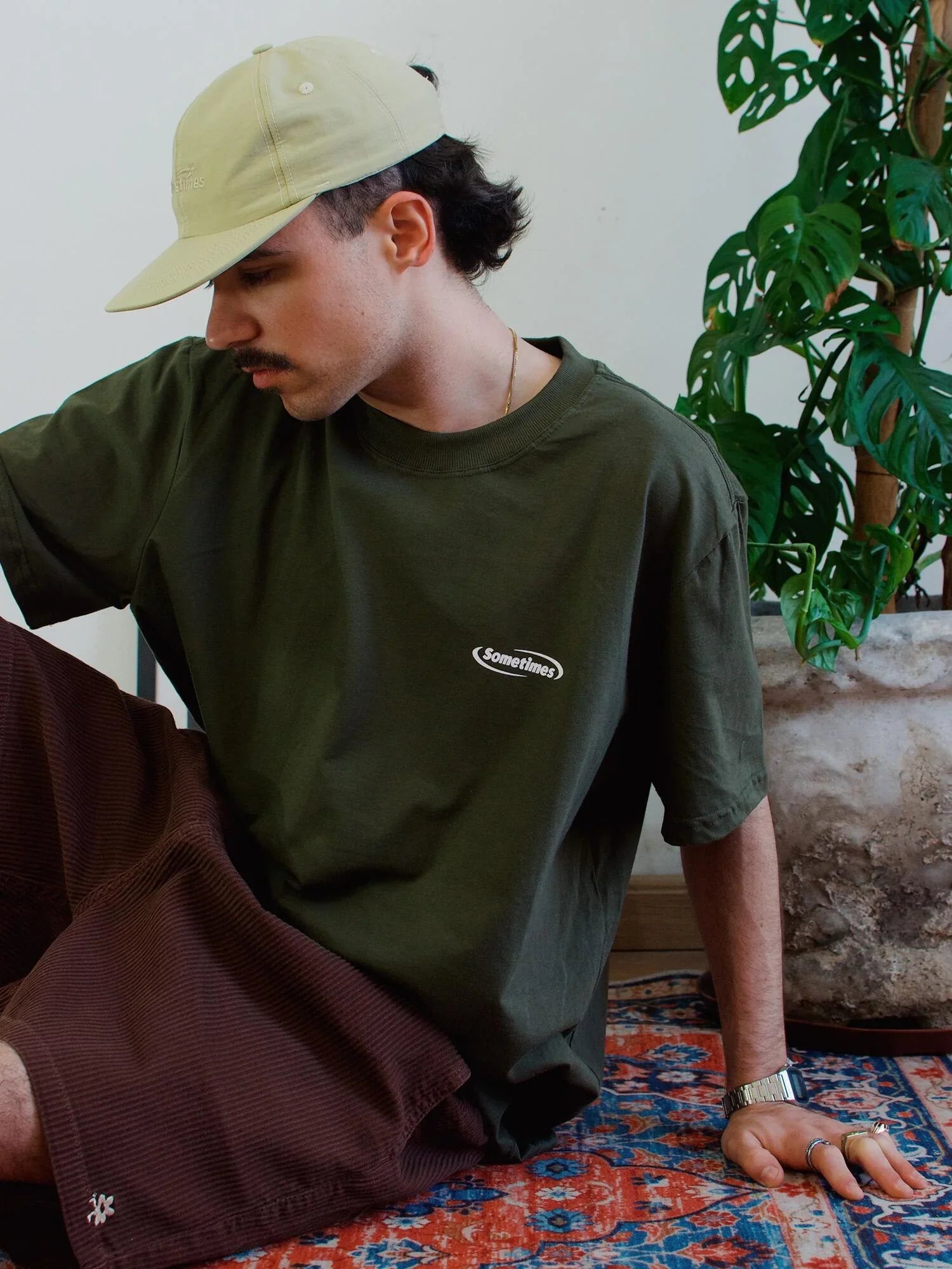 Camiseta Boxy Verde Good Again - Four Street