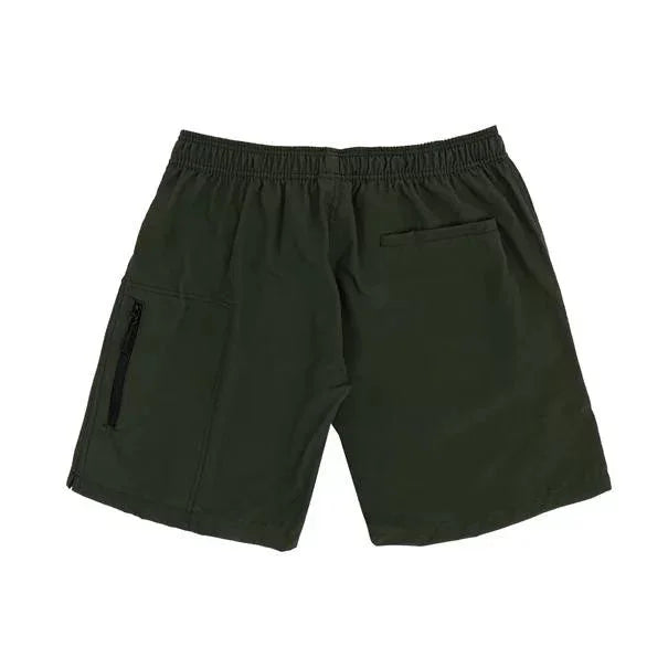 BEACH SHORT DARK GREEN - Four Street