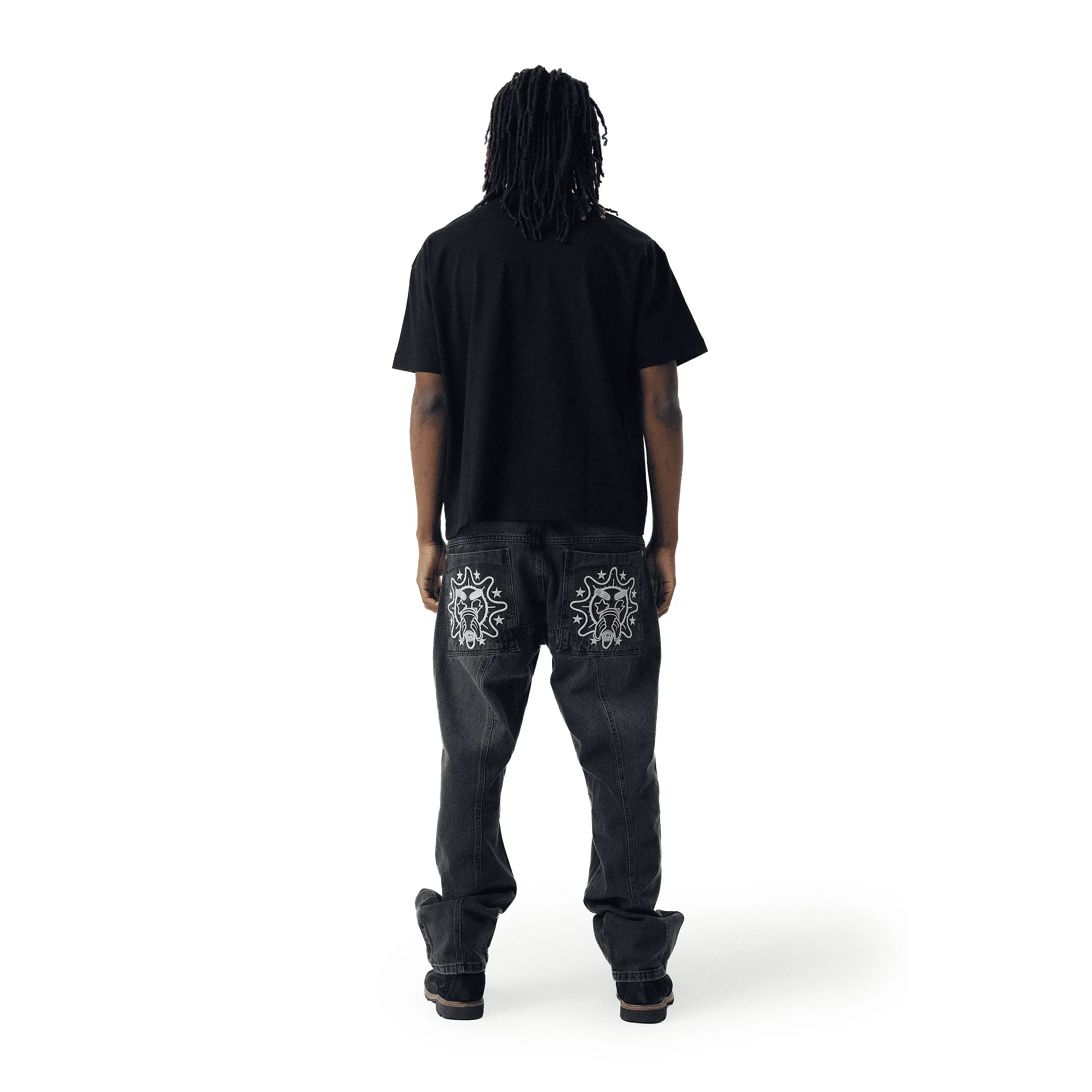 TEE SOSA BOXY BLACK - Four Street