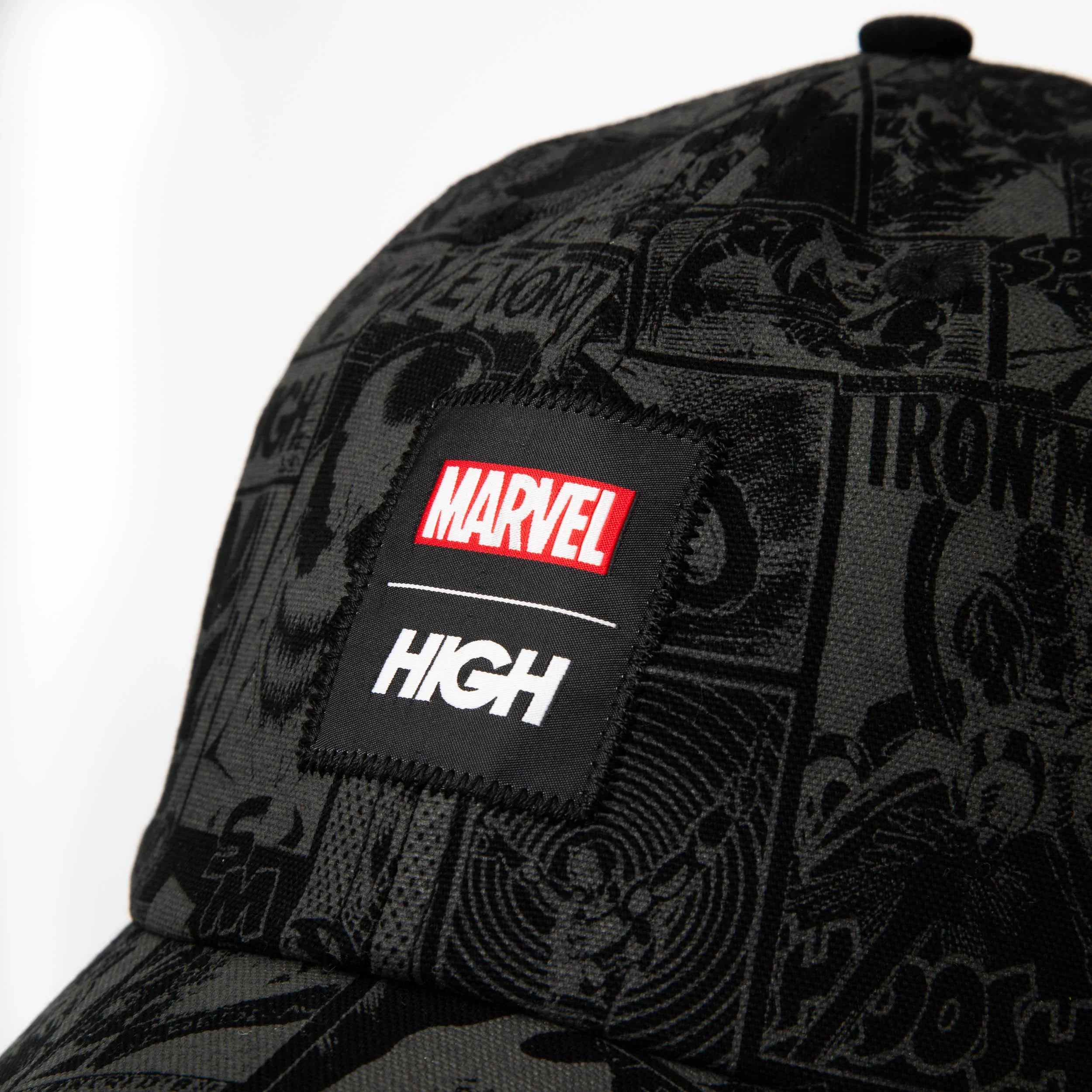 6 Panel HQ Black - Four Street