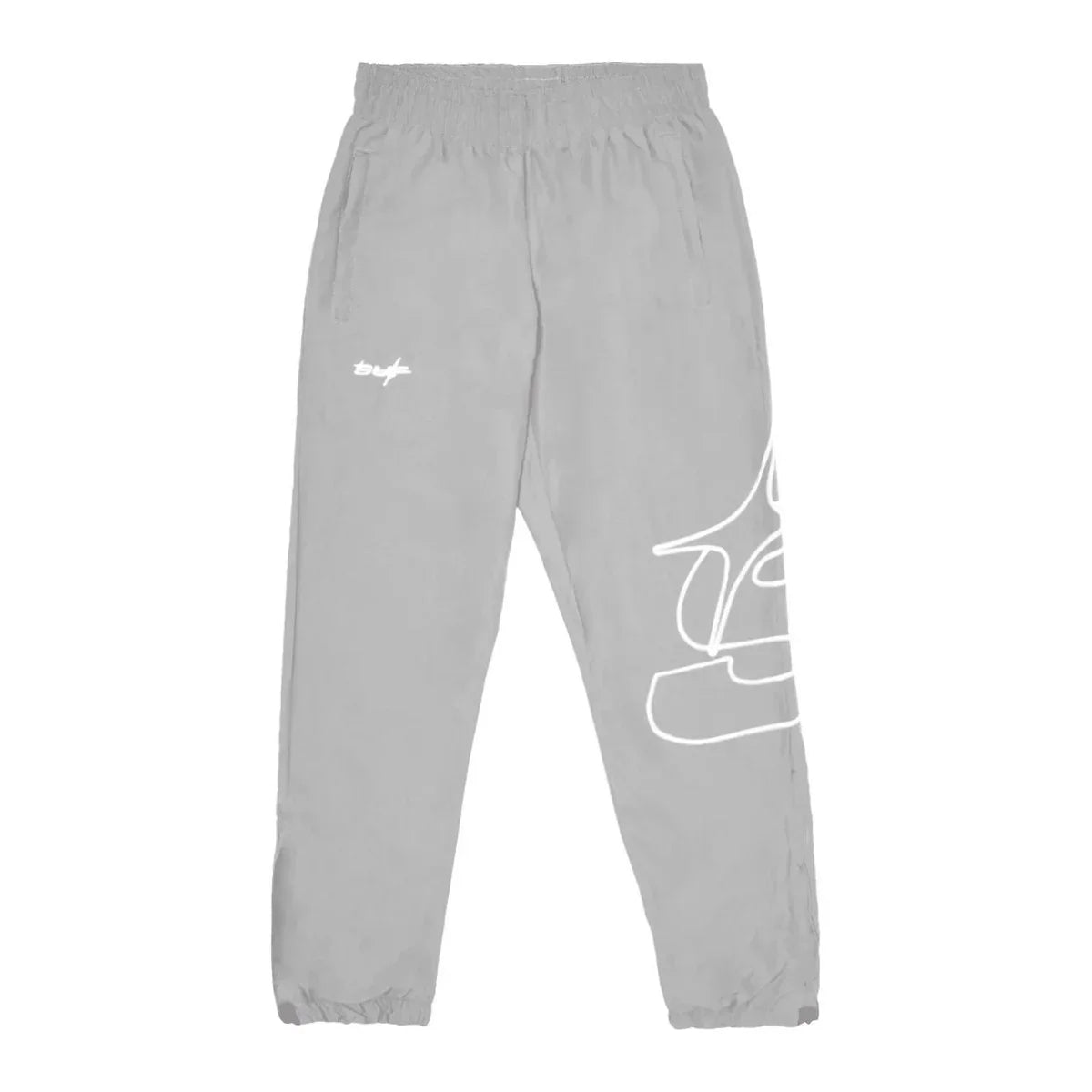 TRACK PANTS S STAR GREY - Four Street