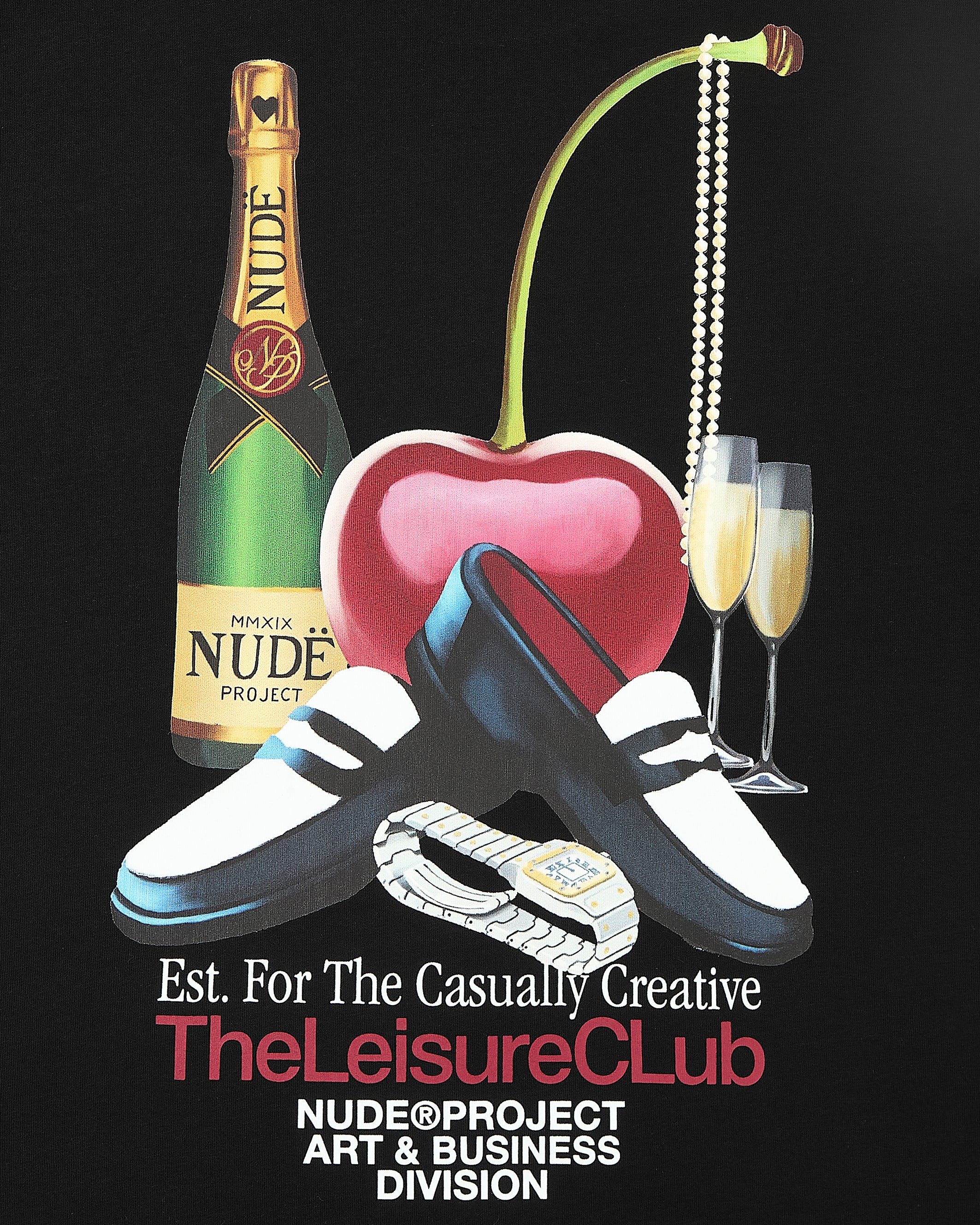 Leisure Tee Black