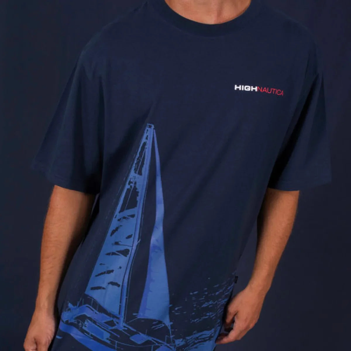 Tee Sailing Navy - Four Street